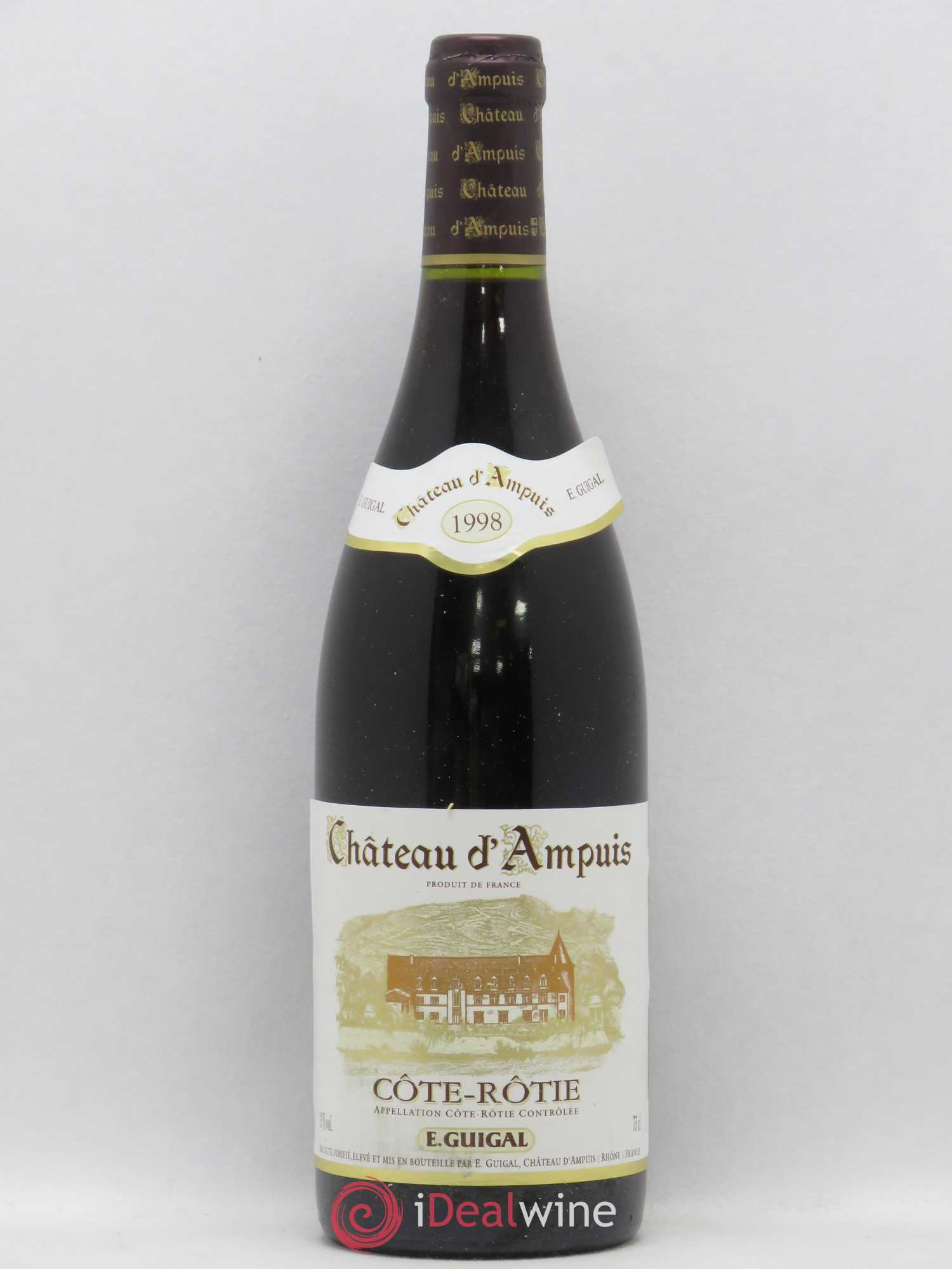 Côte-Rôtie Château d'Ampuis Guigal 1998 - Lot de 1 bouteille - 0