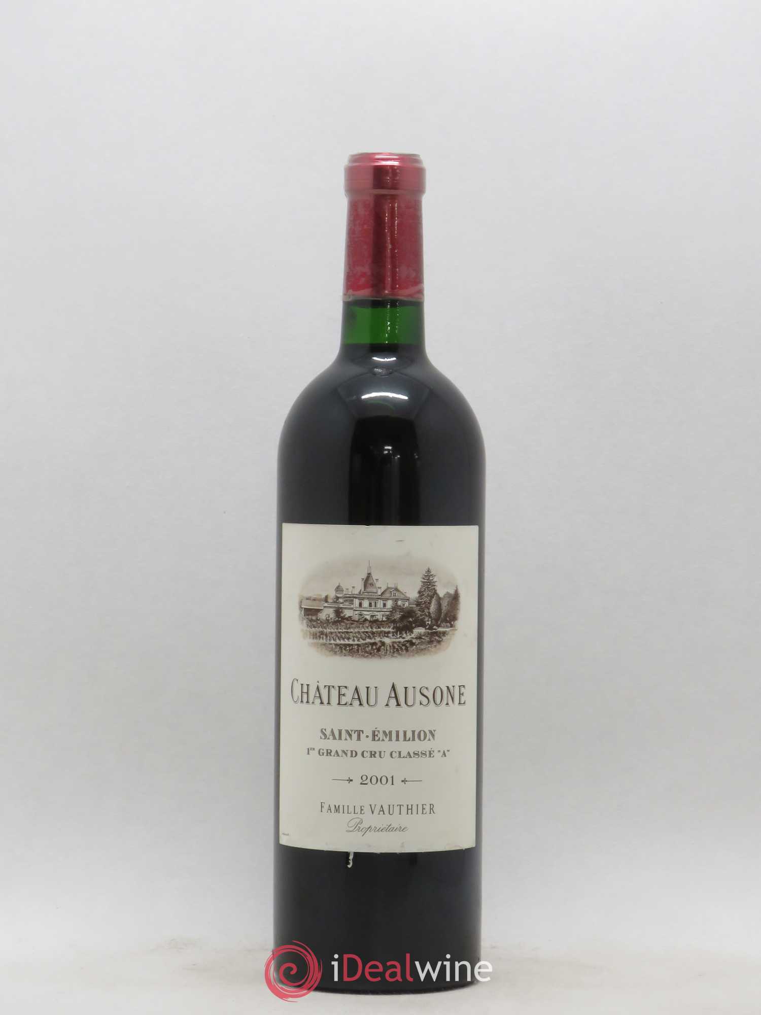Château Ausone 1er Grand Cru Classé A 2001 - Lot de 1 bouteille - 0