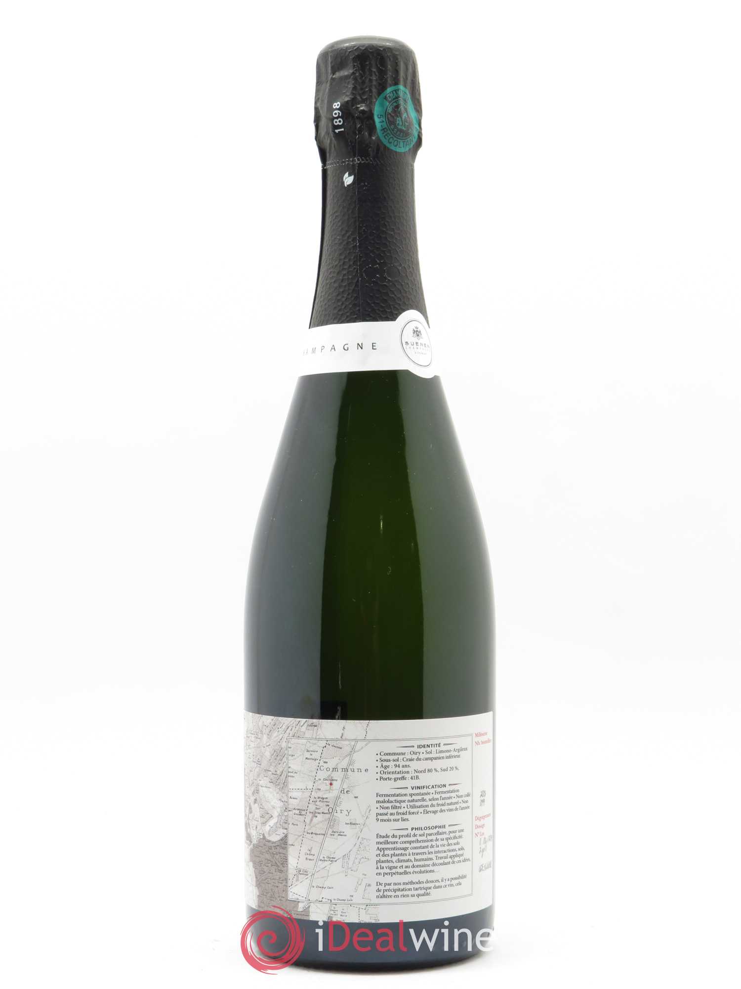 Oiry La Cocluette Grand Cru Extra-Brut Suenen 2013 - Lot de 1 bouteille - 1