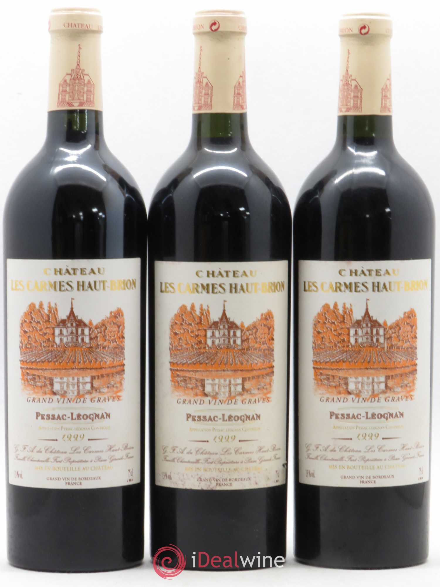 Château Les Carmes Haut-Brion 1999 - Lot de 6 bouteilles - 2