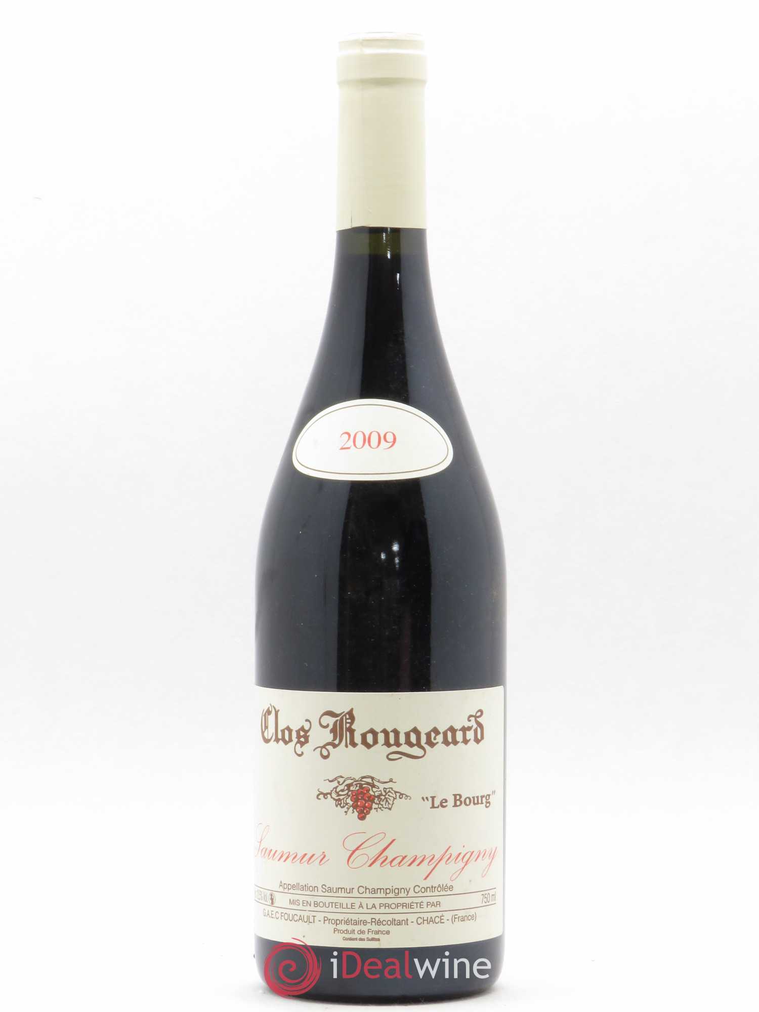 Saumur-Champigny Le Bourg Clos Rougeard 2009 - Lot de 1 bouteille - 0