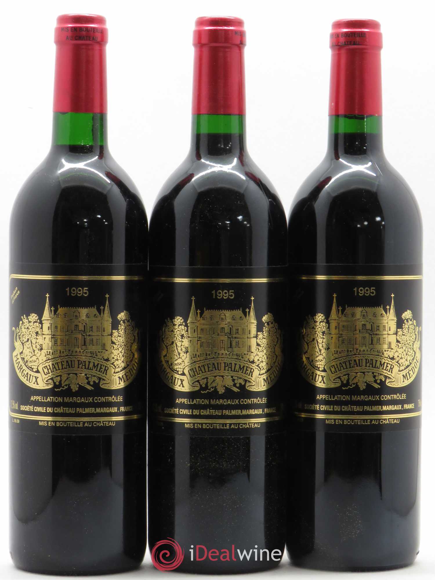 Château Palmer 3ème Grand Cru Classé 1995 - Lot de 12 bouteilles - 4