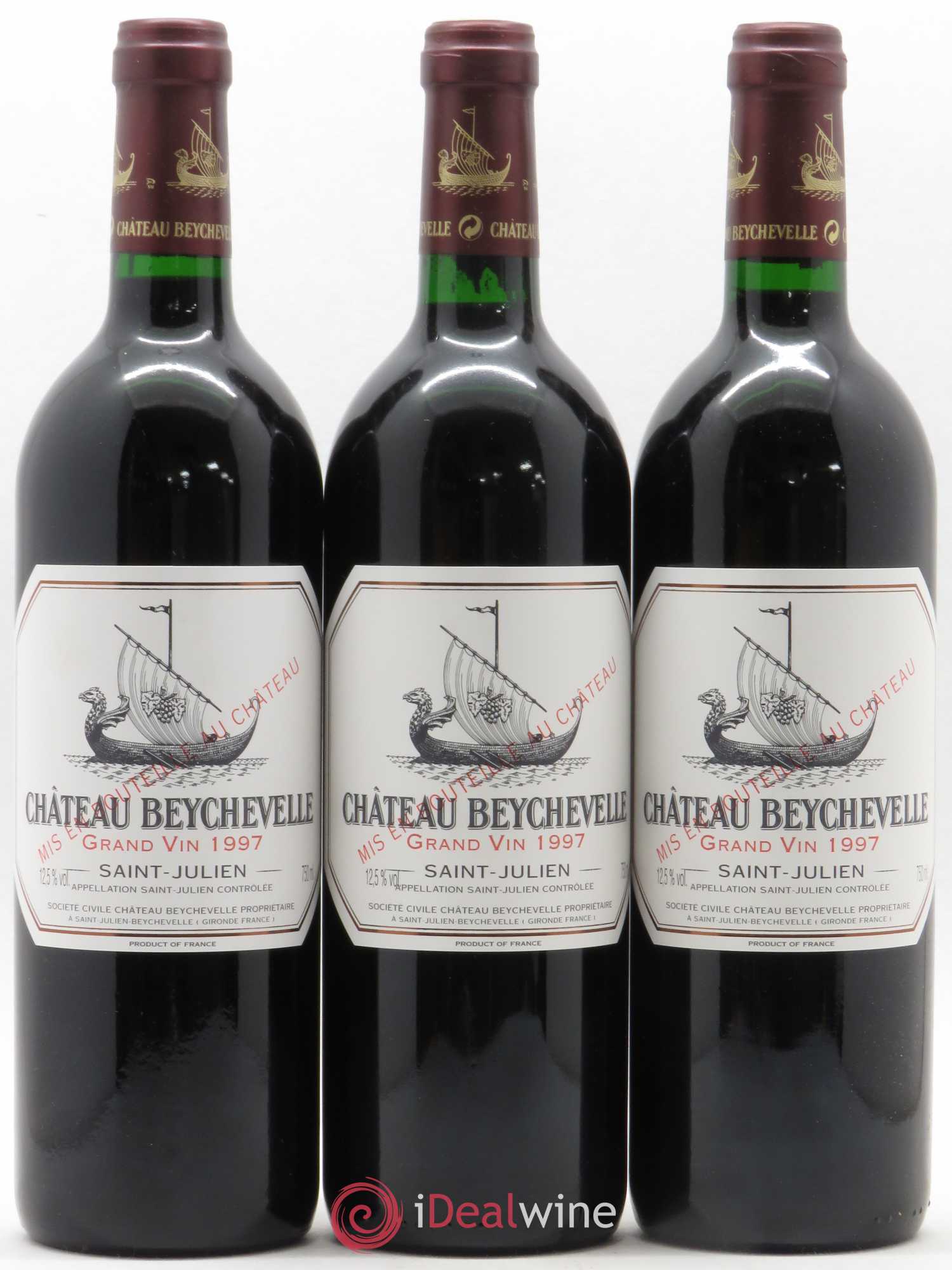 Château Beychevelle 4ème Grand Cru Classé 1997 - Lot de 12 bouteilles - 2