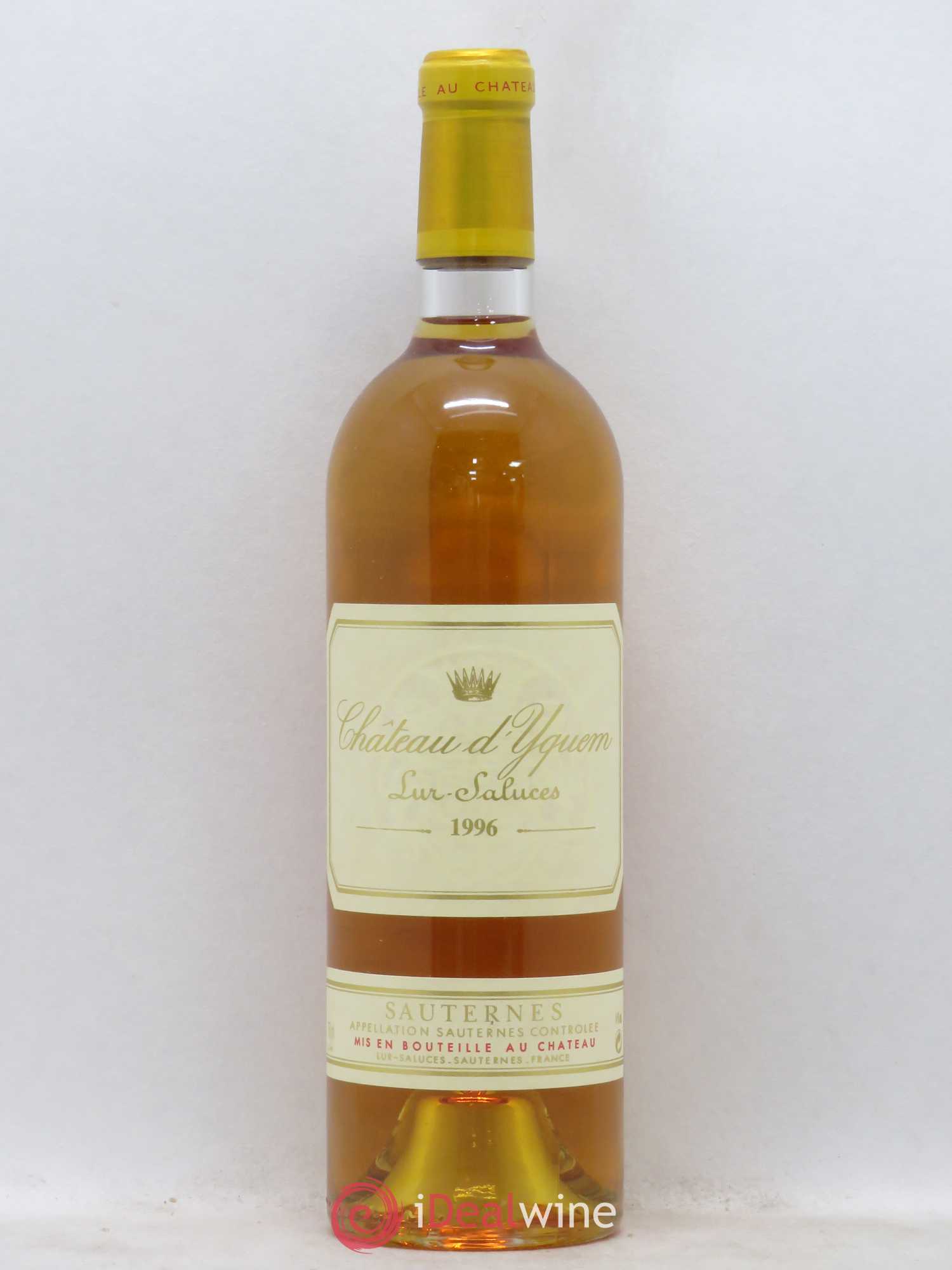 Château d' Yquem 1er Cru Classé Supérieur 1996 - Lotto di 1 bottiglia - 0