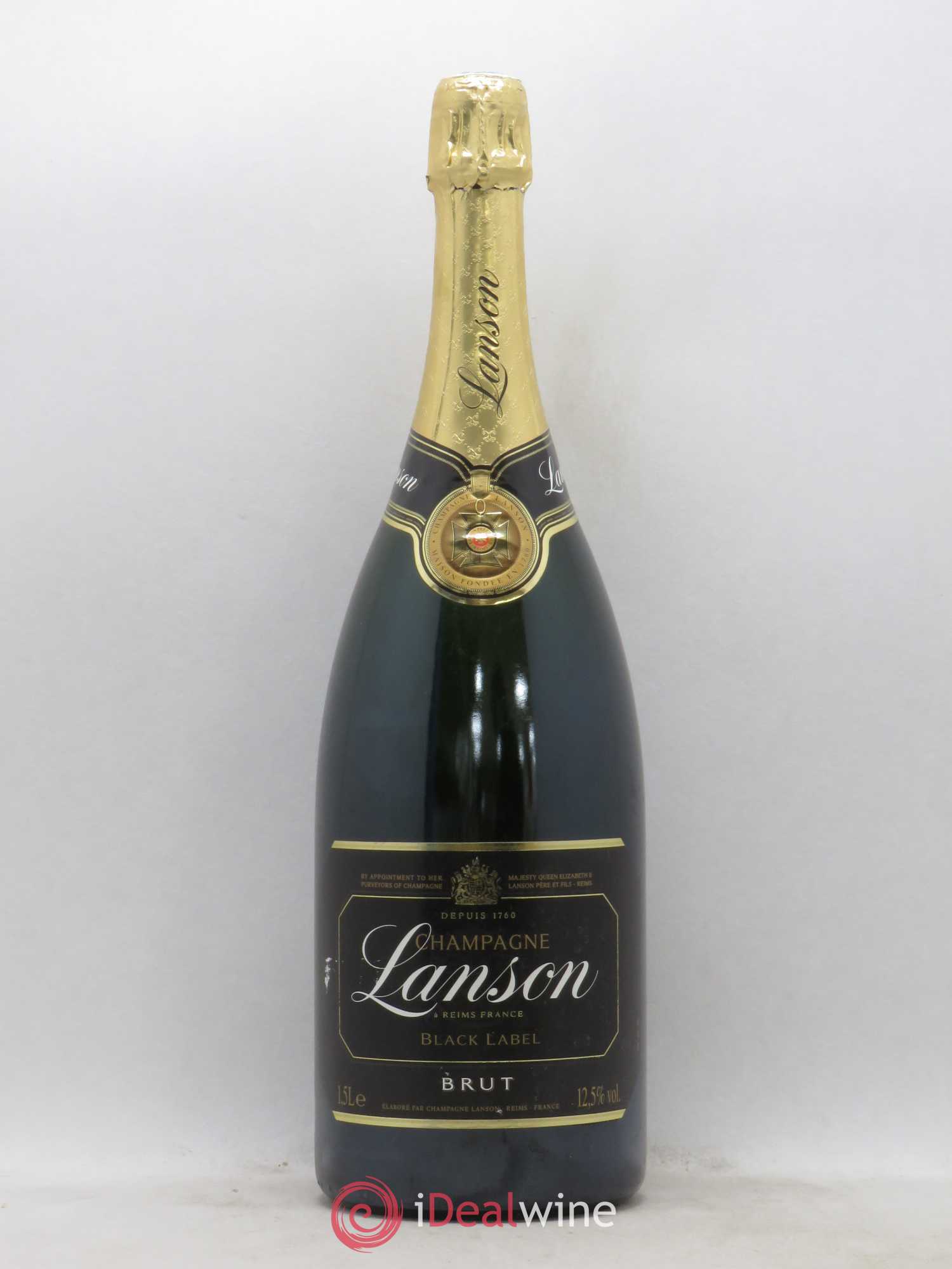 Champagne Black Label Lanson - Lot de 1 magnum - 0