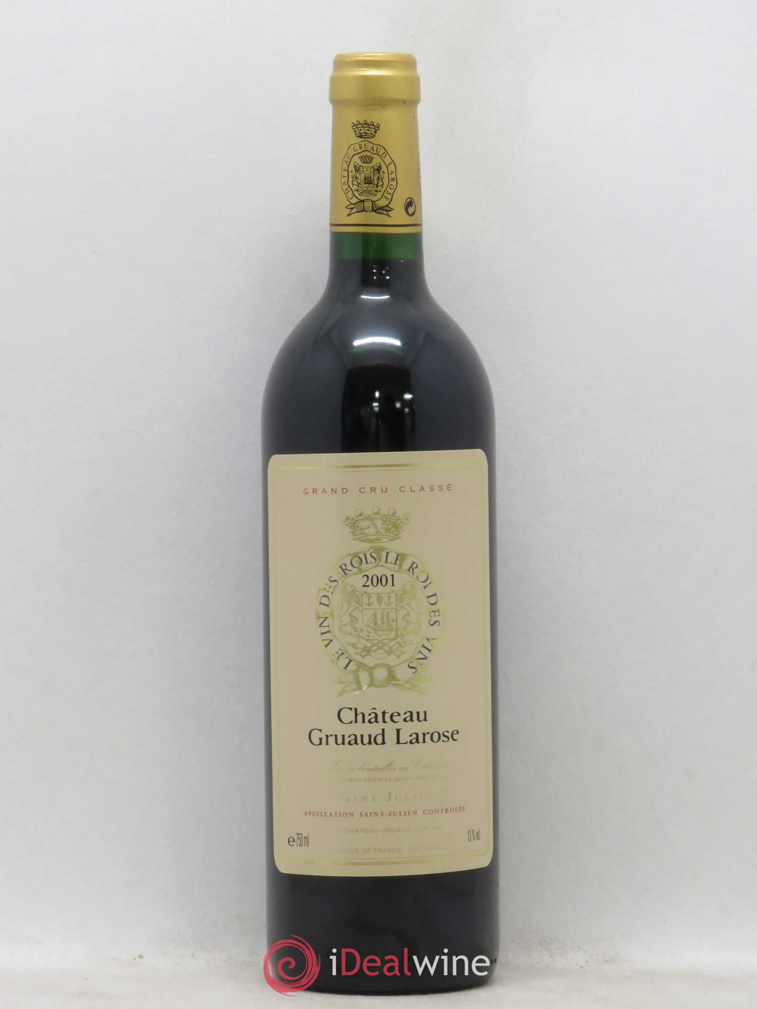 Château Gruaud Larose 2ème Grand Cru Classé 2001 - Lot de 1 bouteille - 0