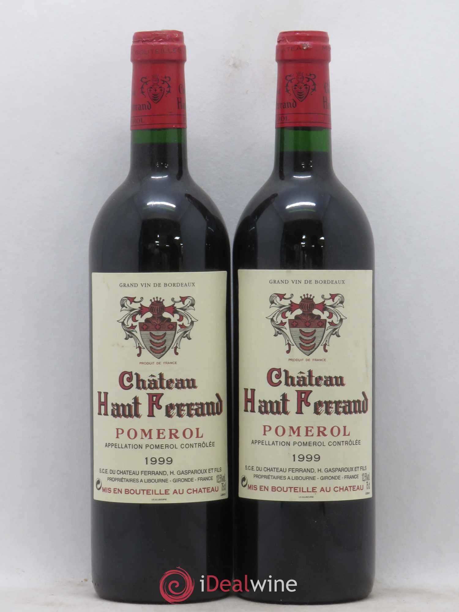 Château Haut Ferrand 1999 - Lot de 2 bouteilles - 0