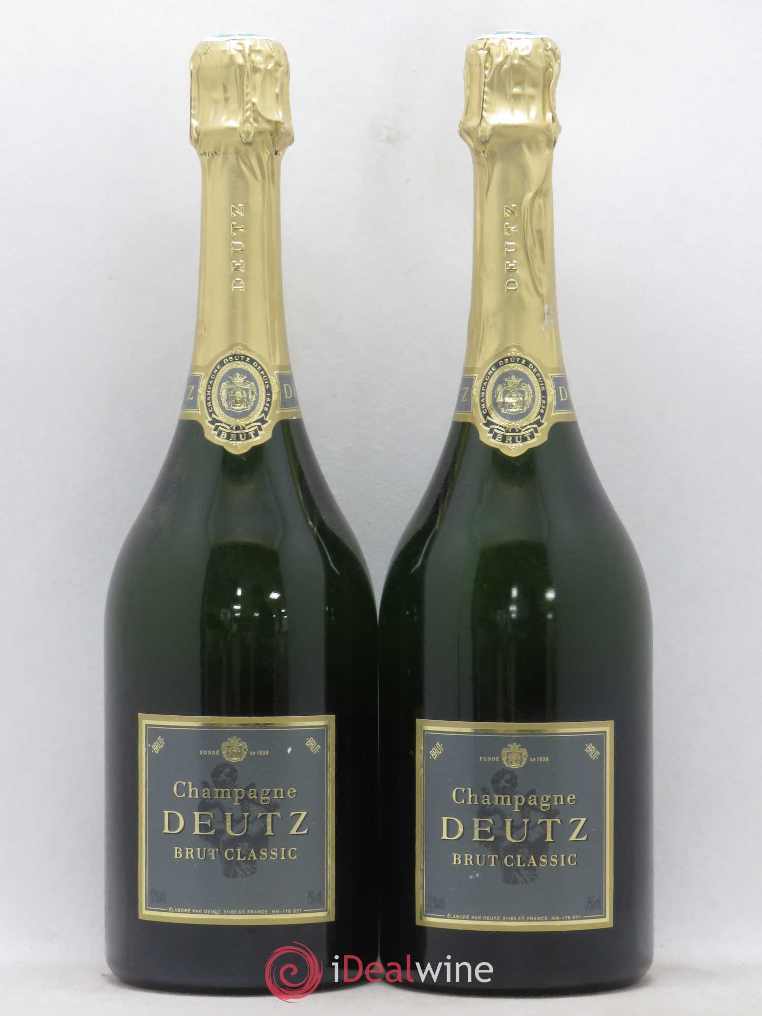 Brut Deutz - Lot de 2 bouteilles - 0