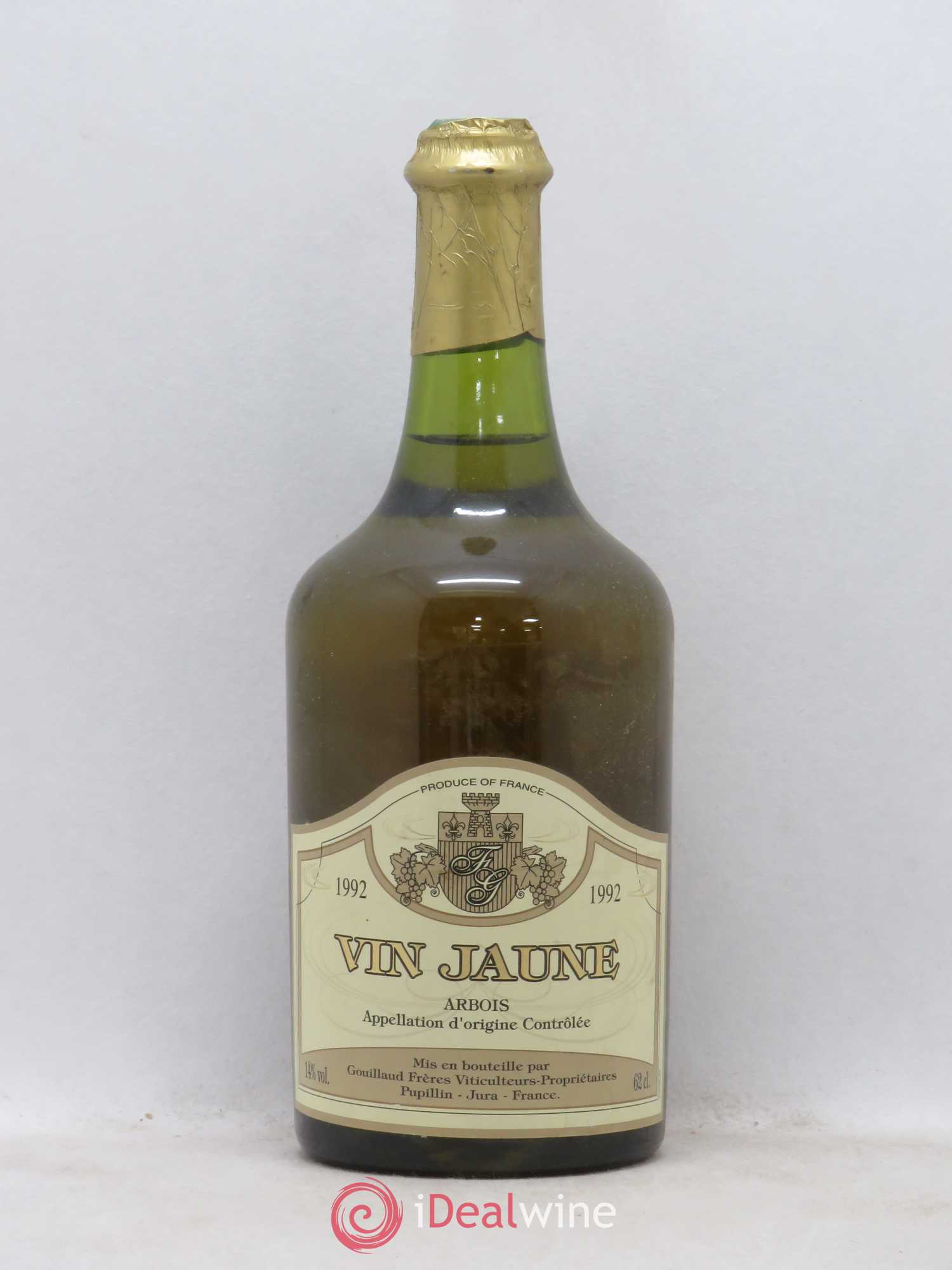 Arbois Vin Jaune Gouillaud Frères 1992 - Posten von 1 Flasche - 0
