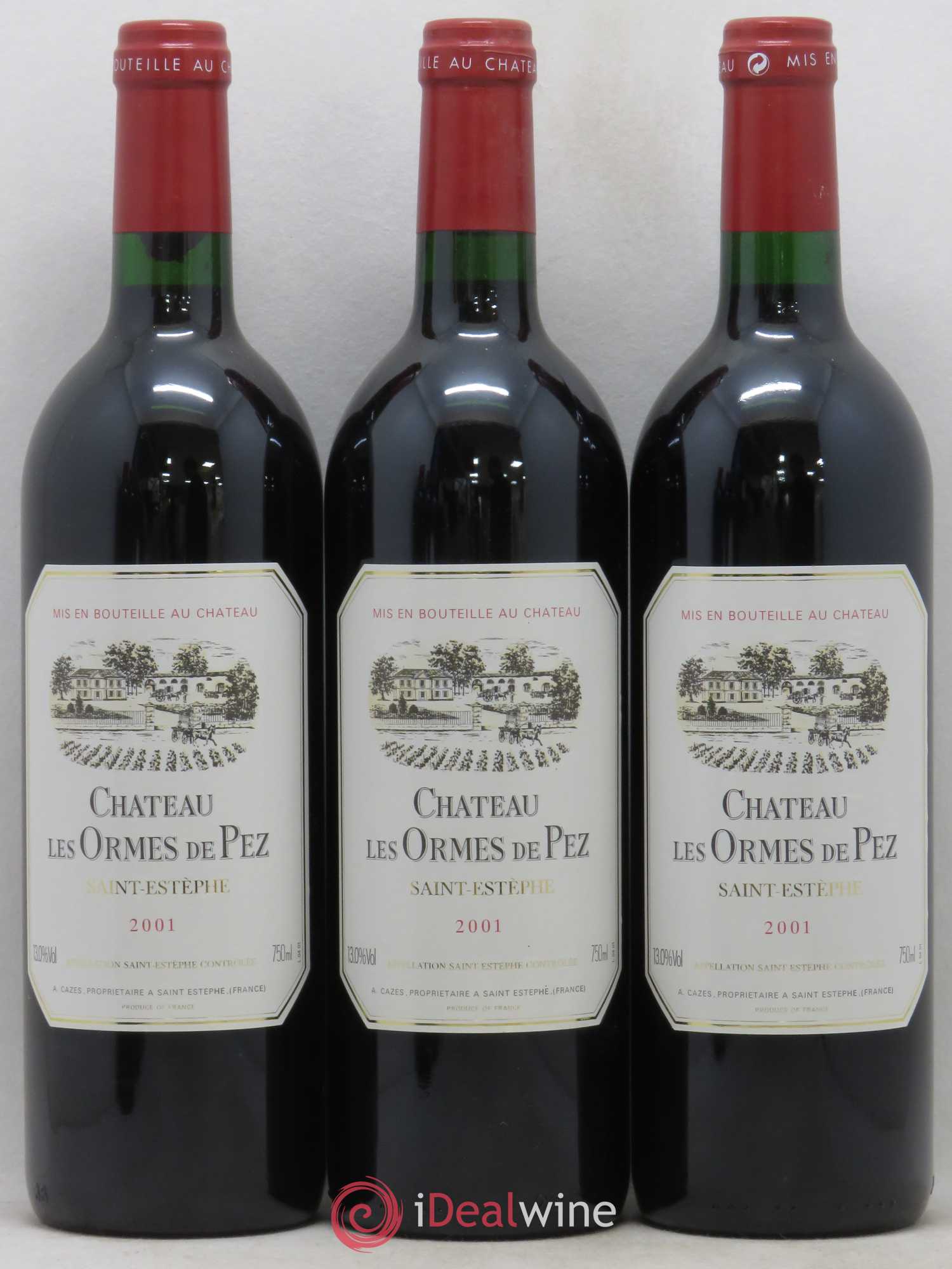 Château les Ormes de Pez 2001 - Lot de 12 bouteilles - 2