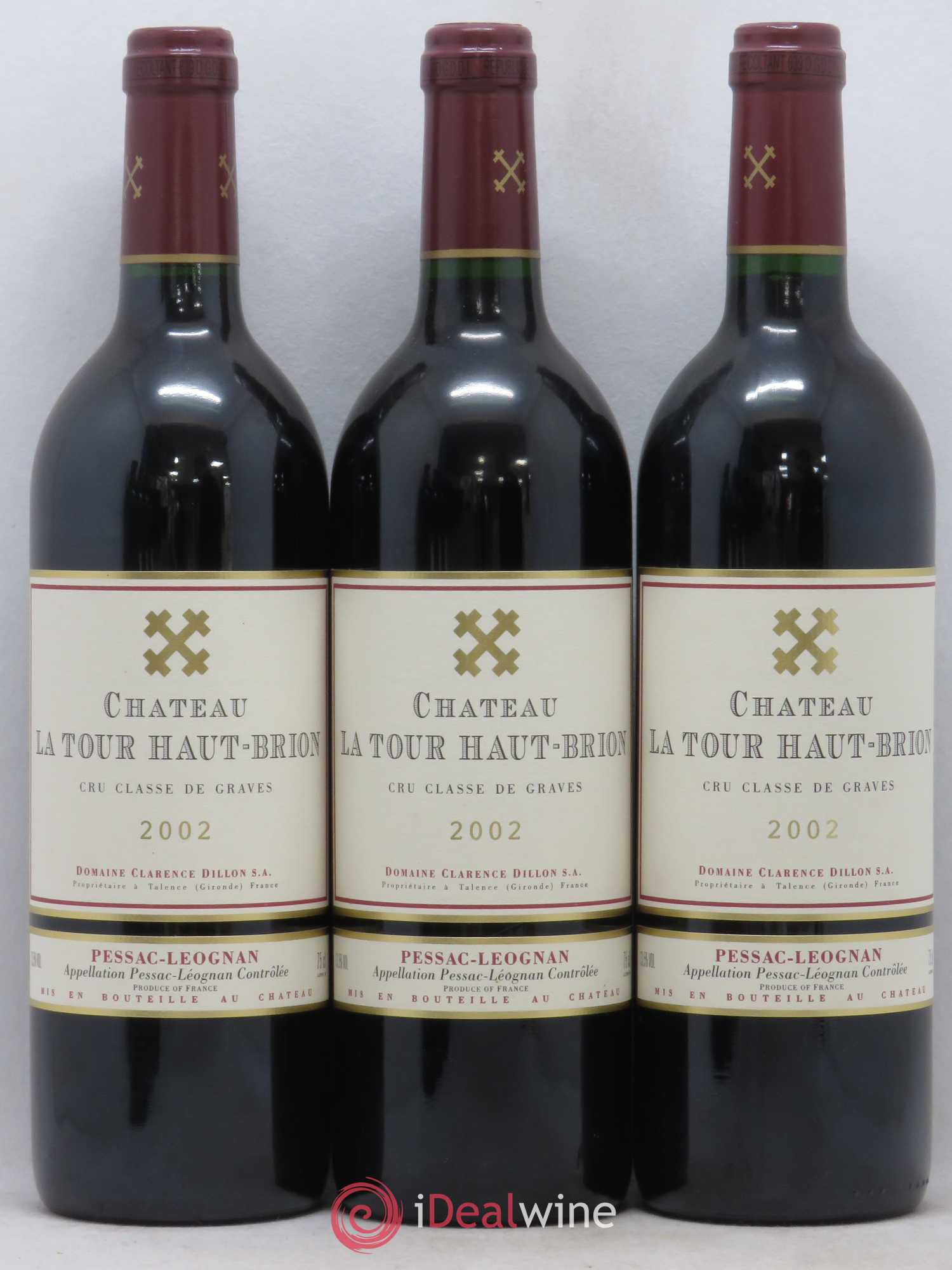 Château la Tour Haut-Brion Cru Classé de Graves 2002 - Lot de 12 bouteilles - 4