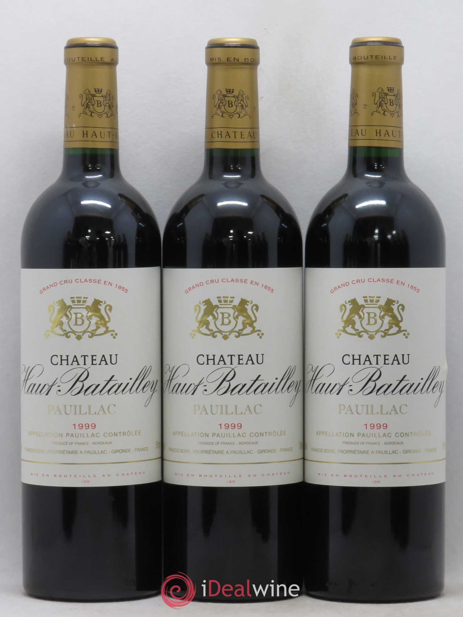 Château Haut Batailley 5ème Grand Cru Classé 1999 - Lot de 12 bouteilles - 1