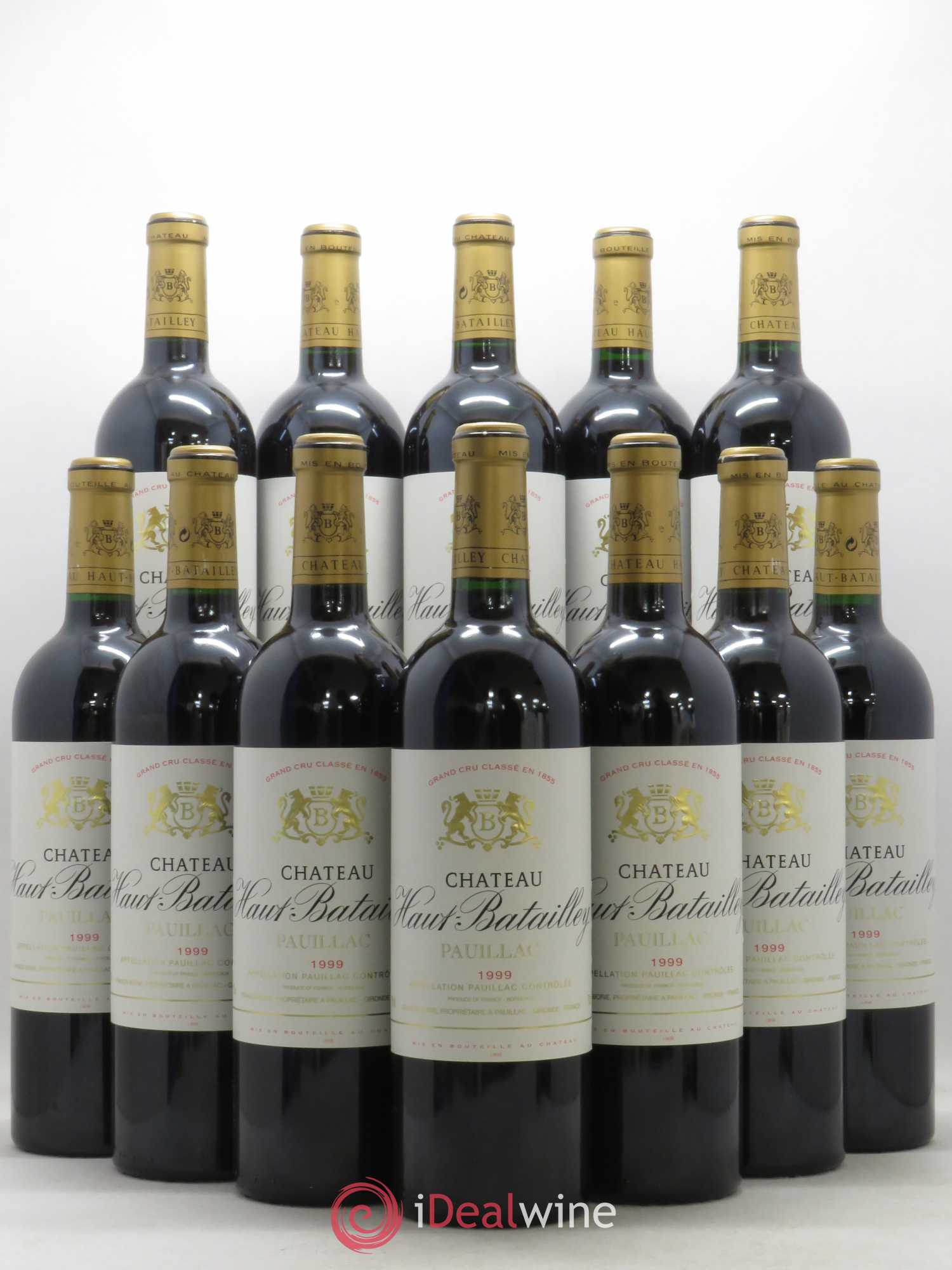 Château Haut Batailley 5ème Grand Cru Classé 1999 - Lot de 12 bouteilles - 0