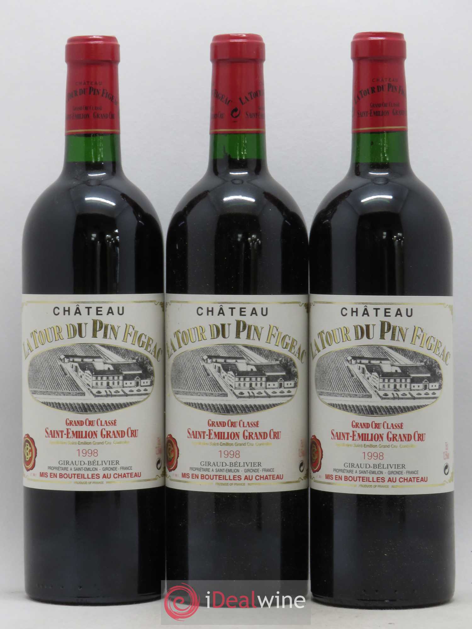 Château la Tour du Pin Figeac 1998 - Lot de 12 bouteilles - 4