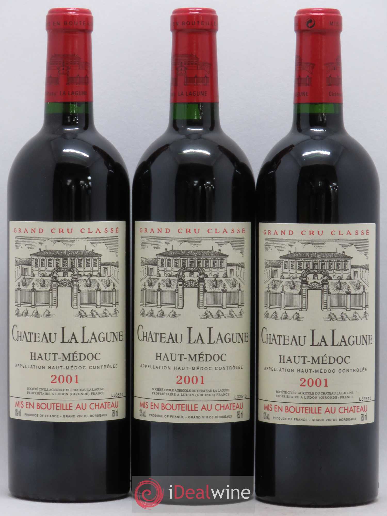 Château la Lagune 3ème Grand Cru Classé 2001 - Lot de 12 bouteilles - 4