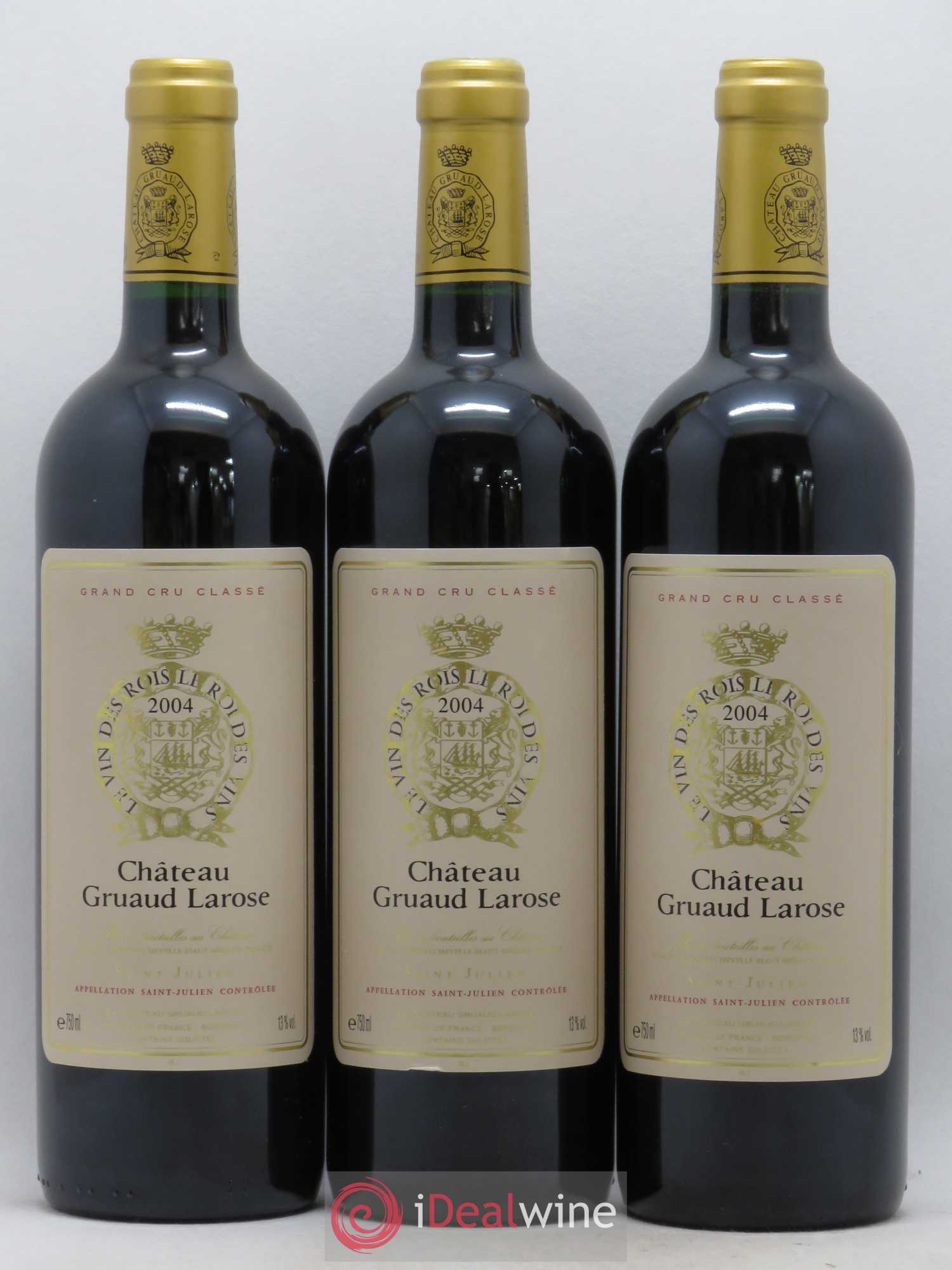 Château Gruaud Larose 2ème Grand Cru Classé 2004 - Lot de 6 bouteilles - 2