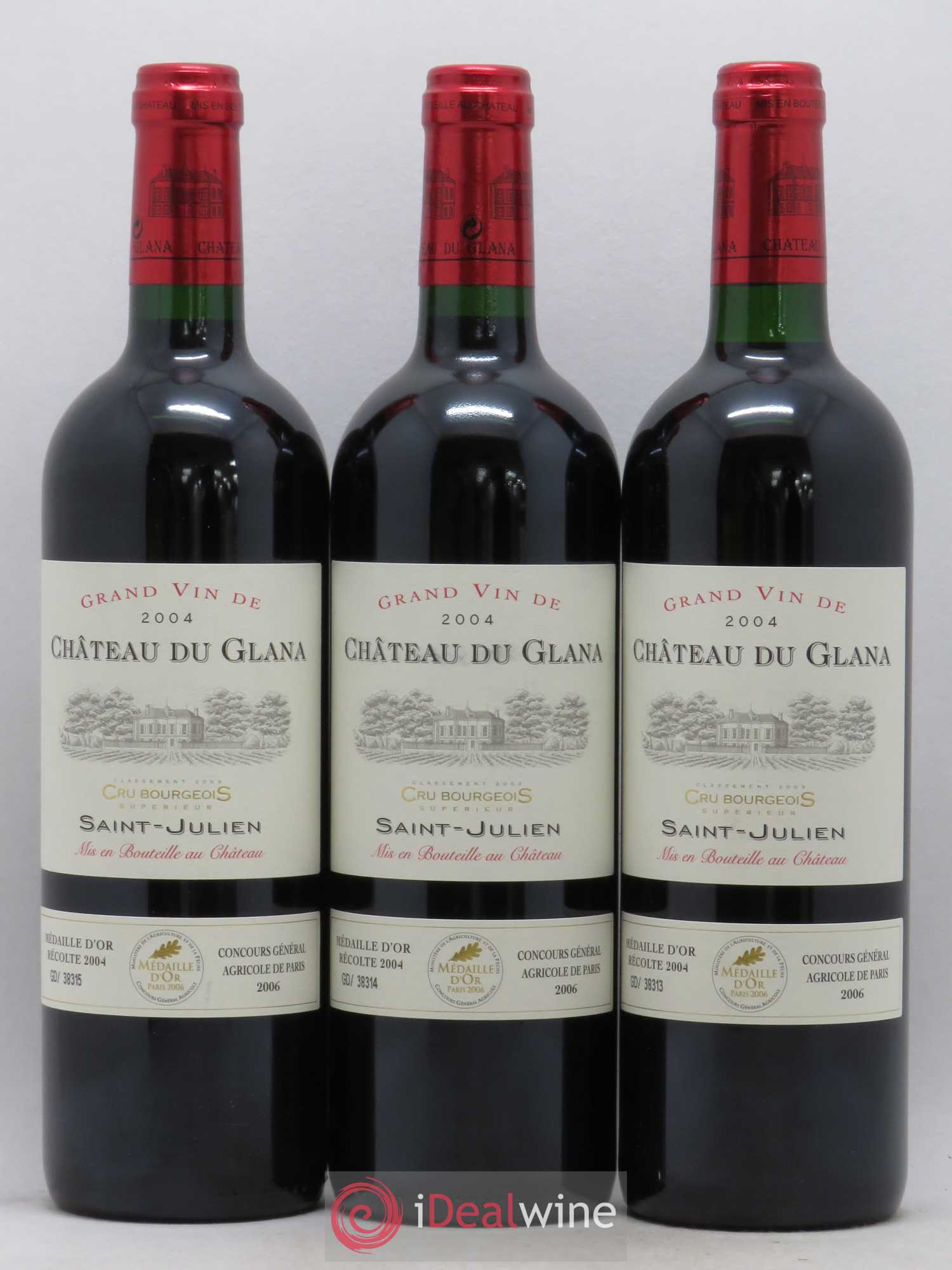 Château du Glana 2004 - Lot de 6 bouteilles - 1