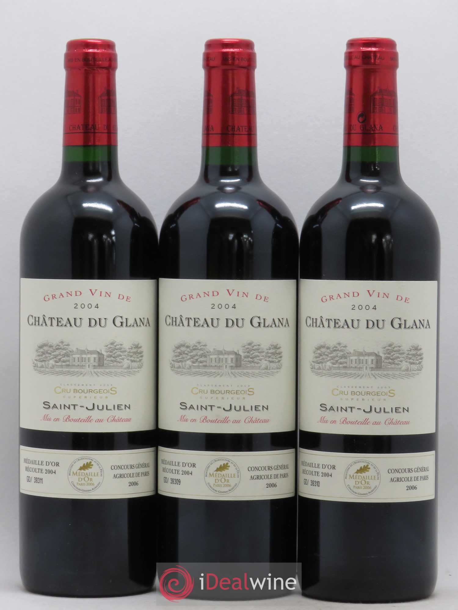 Château du Glana 2004 - Lot de 6 bouteilles - 2