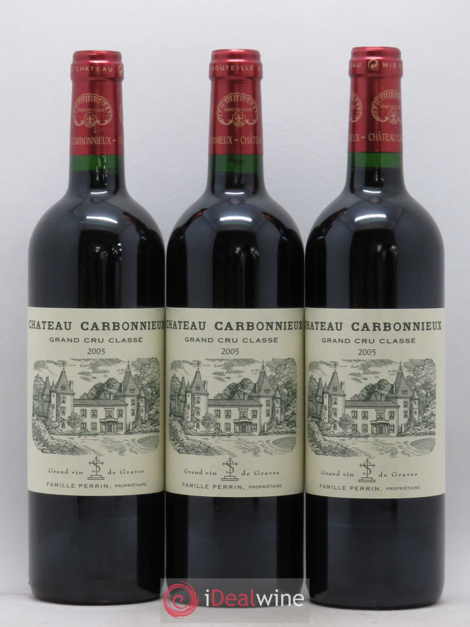 Château Carbonnieux Cru Classé de Graves 2005 - Lot de 6 bouteilles - 1