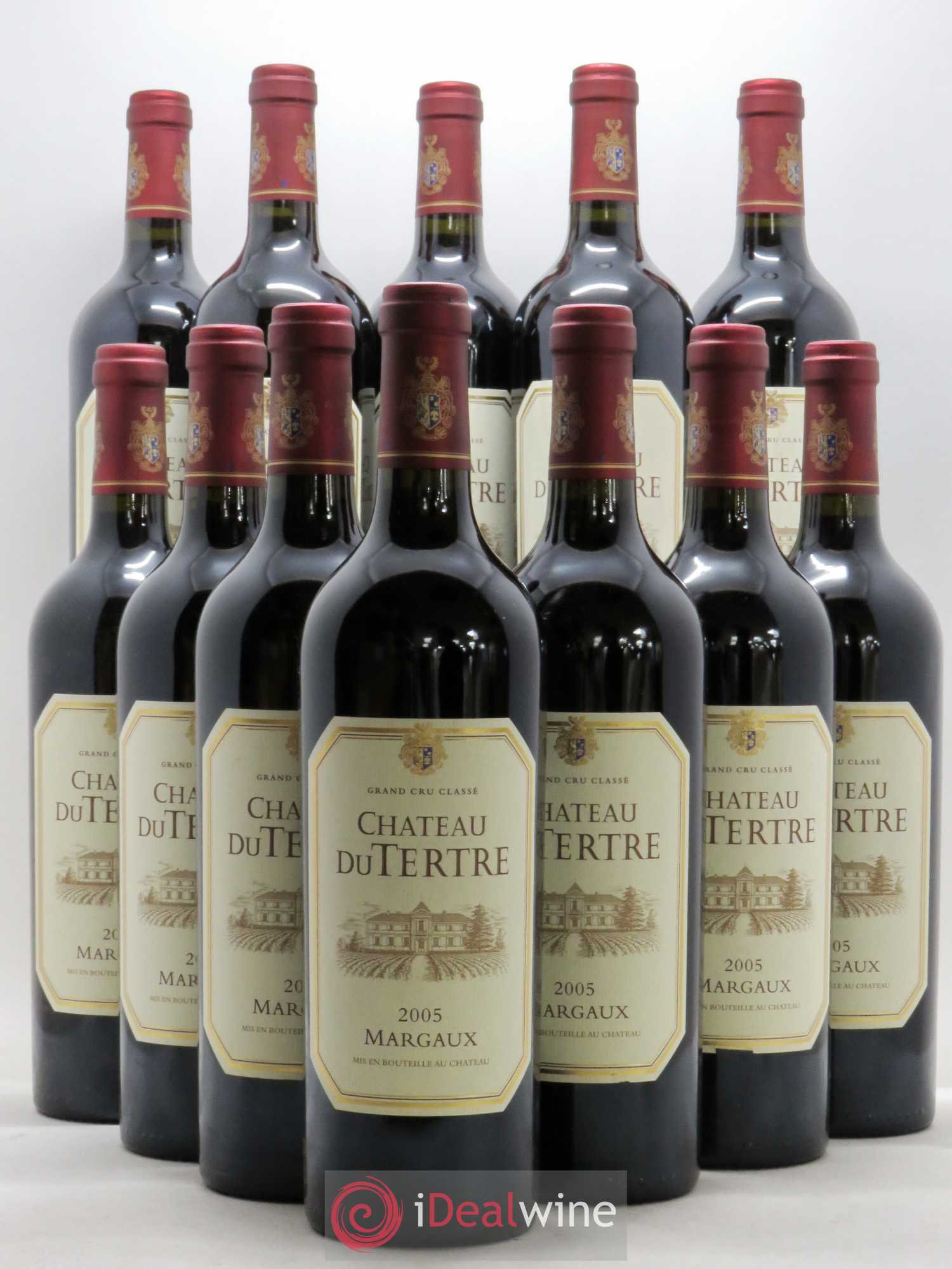 Château du Tertre 5ème Grand Cru Classé 2005 - Lot de 12 bouteilles - 0