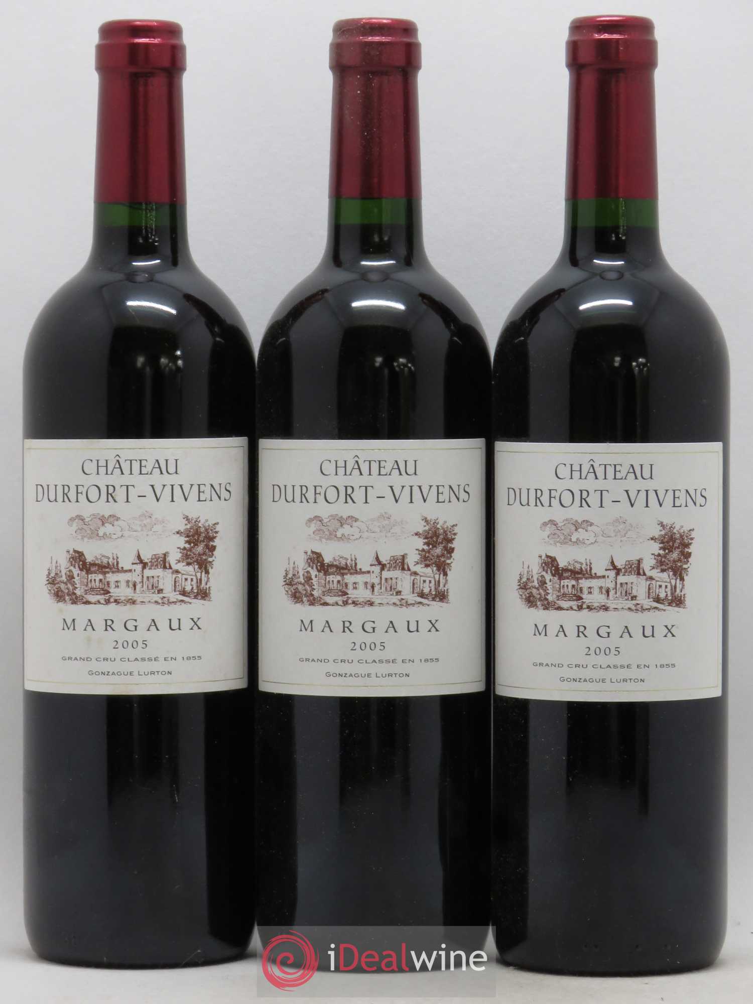 Château Durfort Vivens 2ème Grand Cru Classé 2005 - Lot de 12 bouteilles - 1