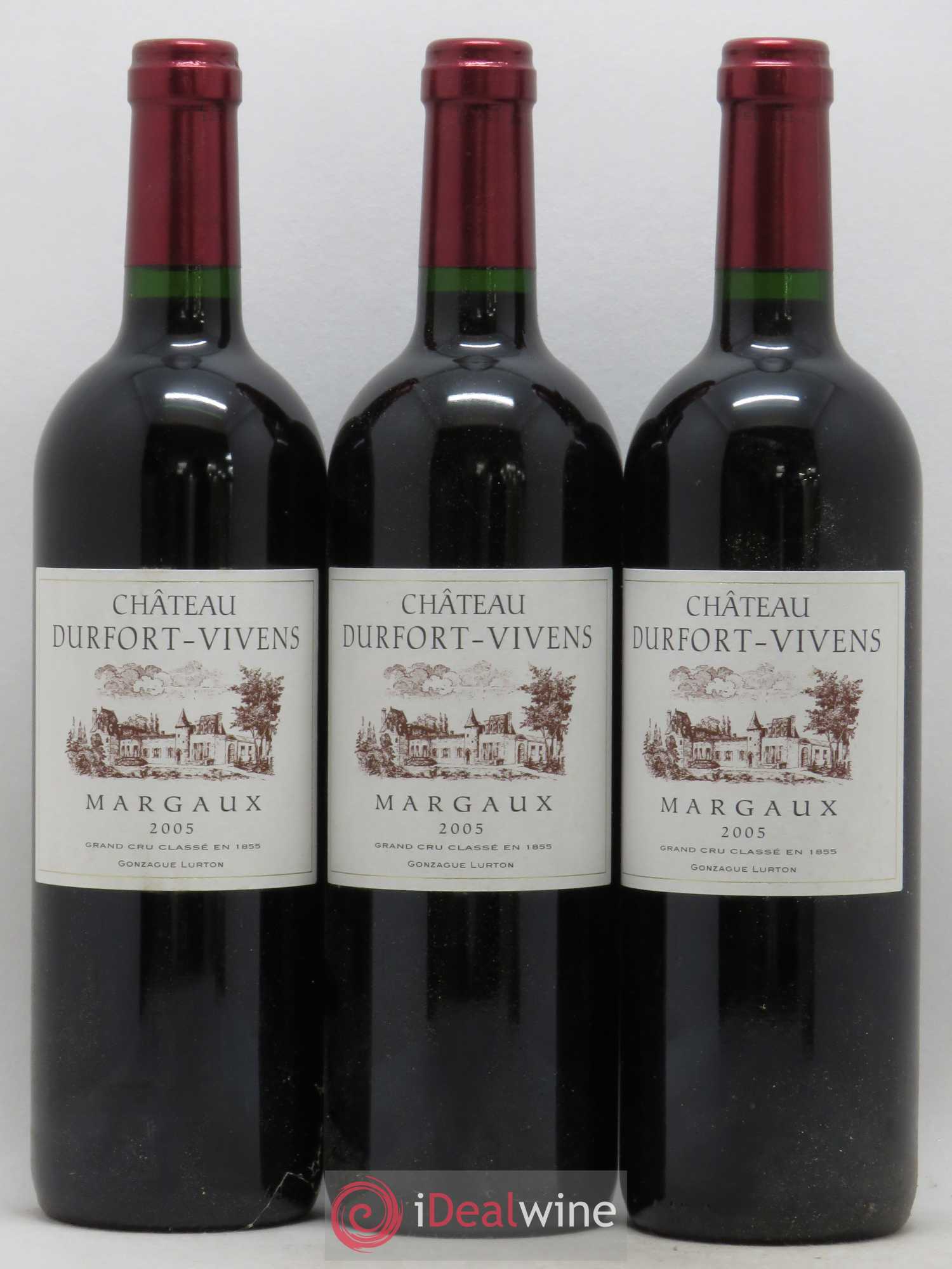 Château Durfort Vivens 2ème Grand Cru Classé 2005 - Lot de 12 bouteilles - 3