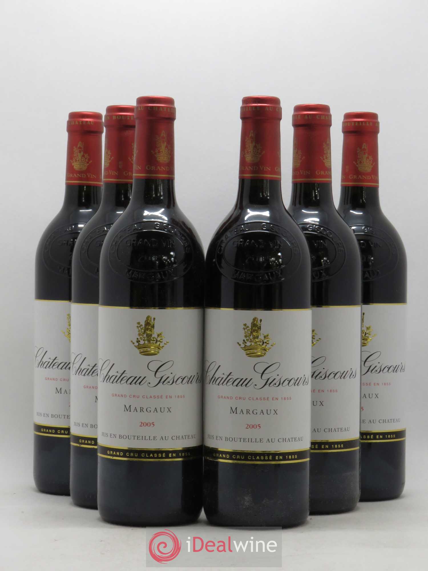 Château Giscours 3ème Grand Cru Classé 2005 - Lot de 6 bouteilles - 0