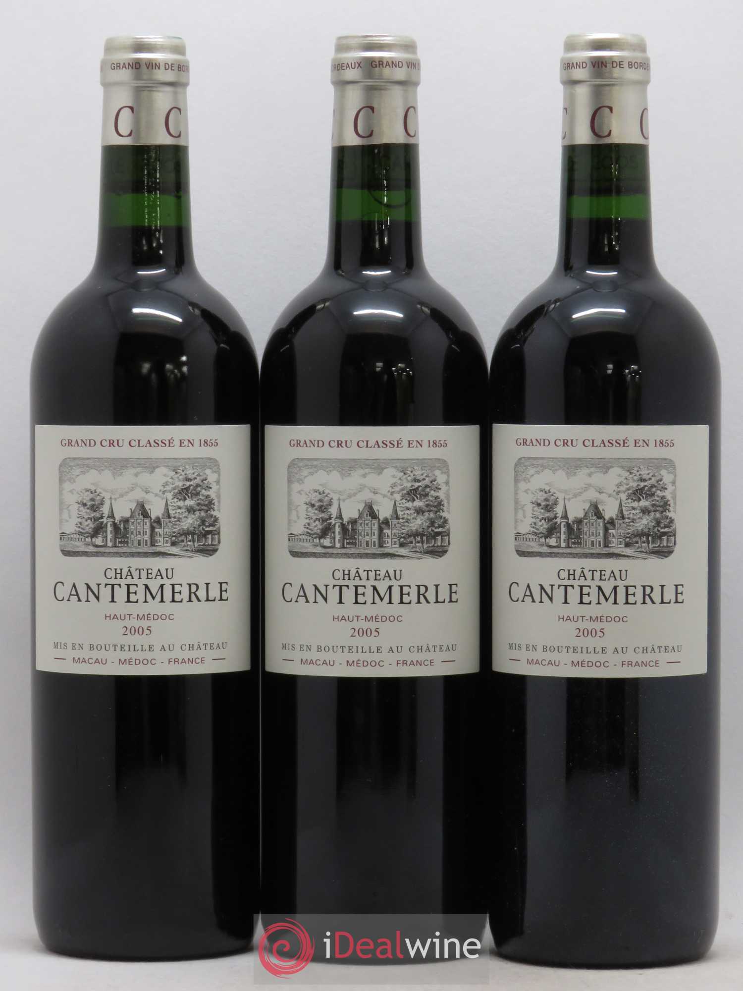 Château Cantemerle 5ème Grand Cru Classé 2005 - Lot de 12 bouteilles - 2