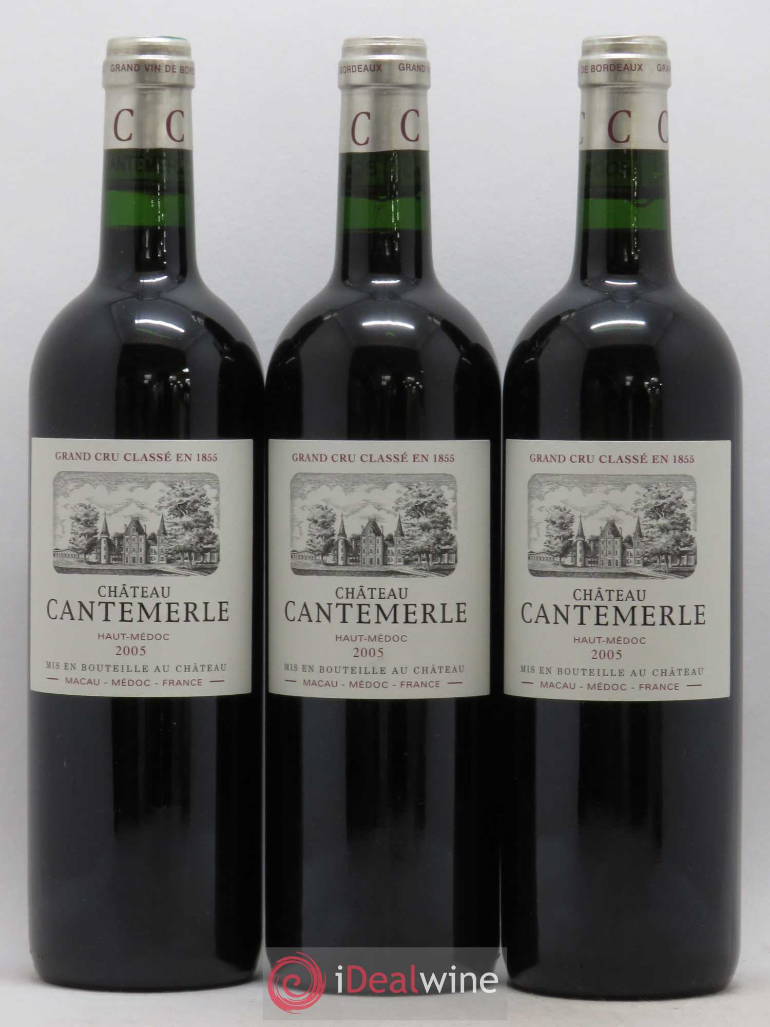 Château Cantemerle 5ème Grand Cru Classé 2005 - Lot de 12 bouteilles - 3