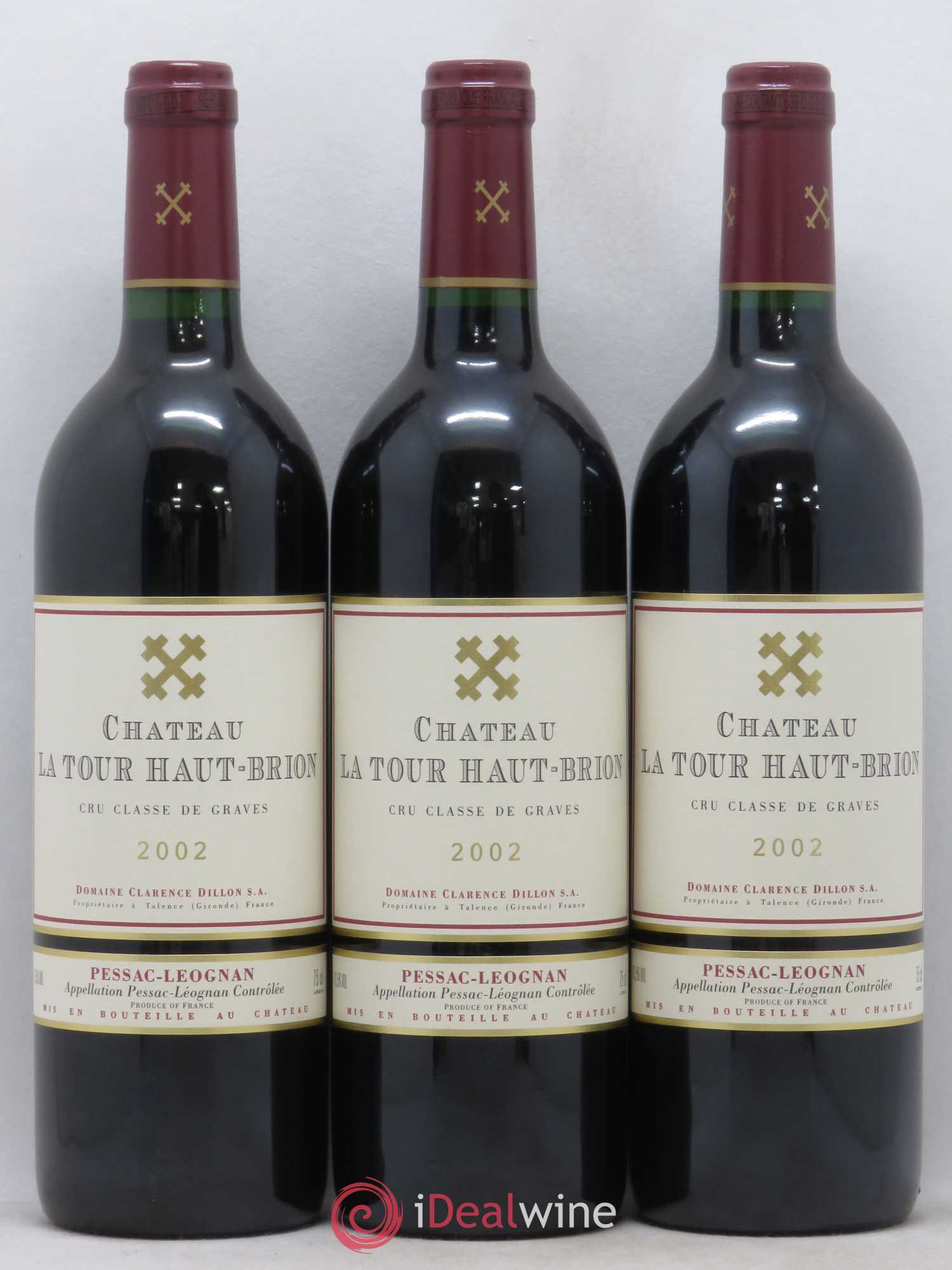 Château la Tour Haut-Brion Cru Classé de Graves 2002 - Lot de 12 bouteilles - 4