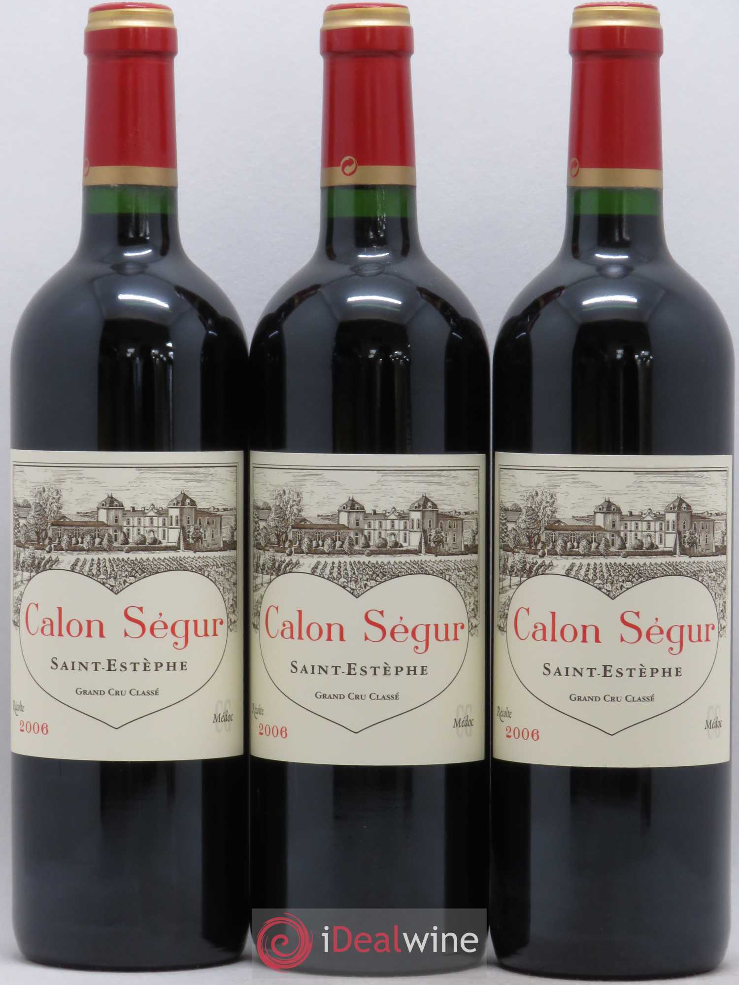 Château Calon Ségur 3ème Grand Cru Classé 2006 - Lot de 12 bouteilles - 1