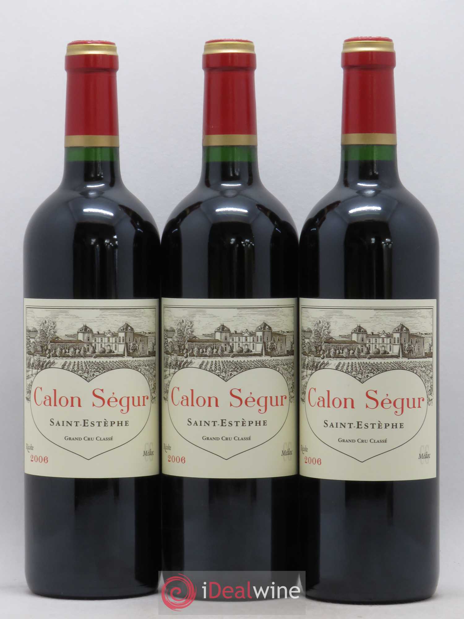 Château Calon Ségur 3ème Grand Cru Classé 2006 - Lot de 12 bouteilles - 2