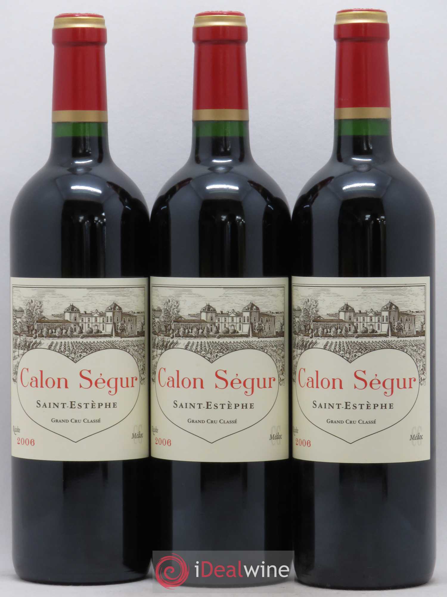 Château Calon Ségur 3ème Grand Cru Classé 2006 - Lot de 12 bouteilles - 3