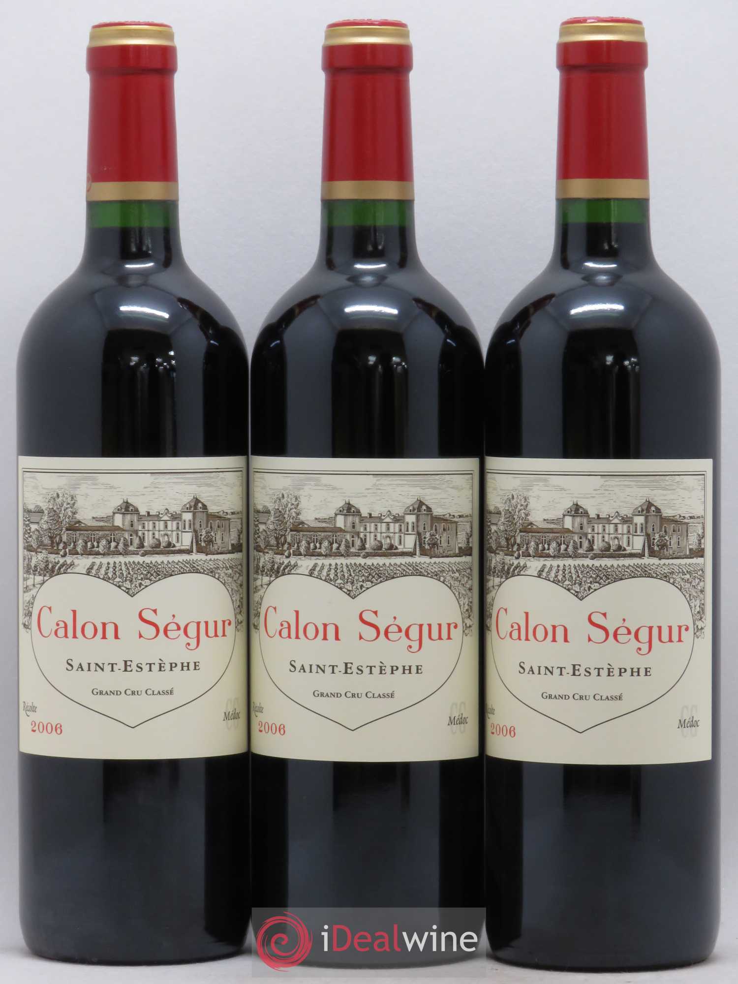 Château Calon Ségur 3ème Grand Cru Classé 2006 - Lot de 12 bouteilles - 4