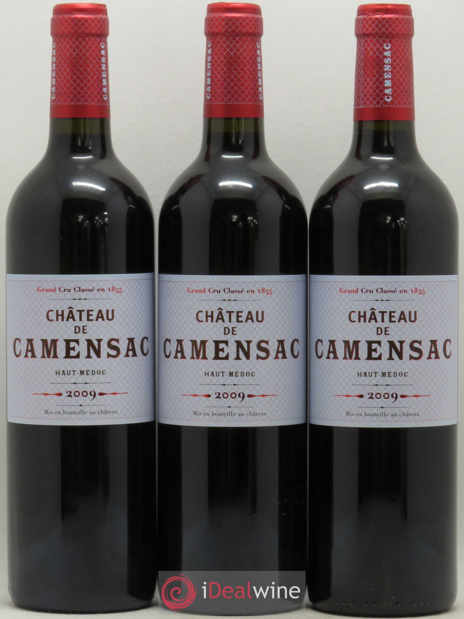 Château Camensac 5ème Grand Cru Classé 2009 - Lot de 6 bouteilles - 2