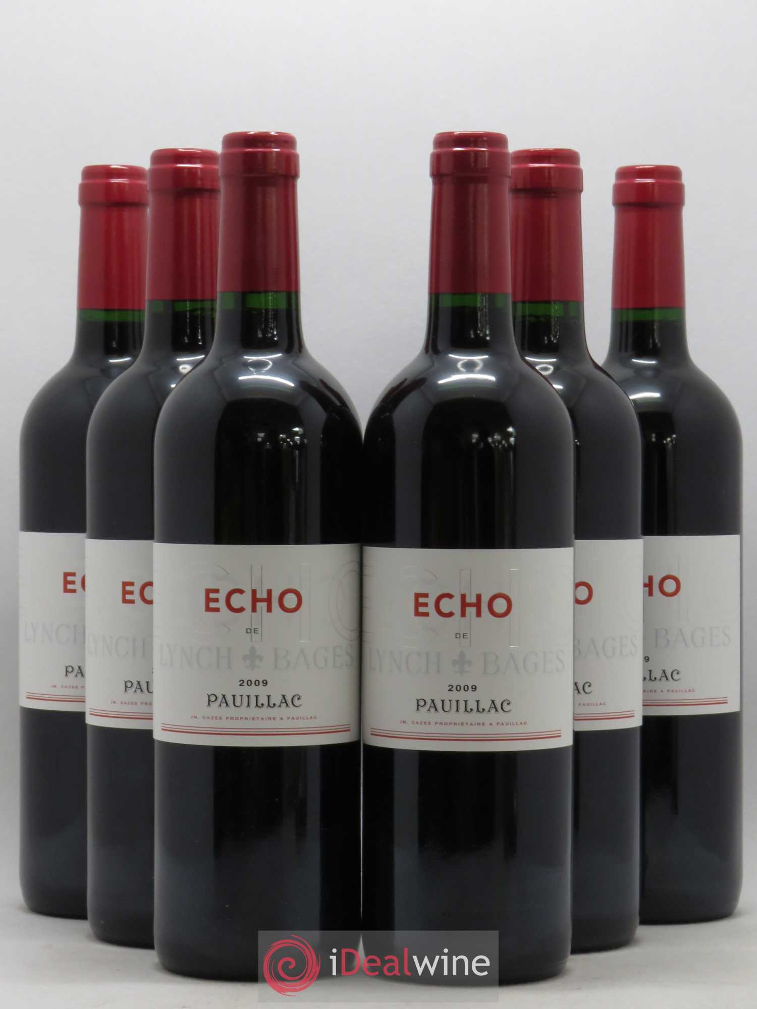 Echo de Lynch Bages Second Vin 2009 - Lot de 6 bouteilles - 0