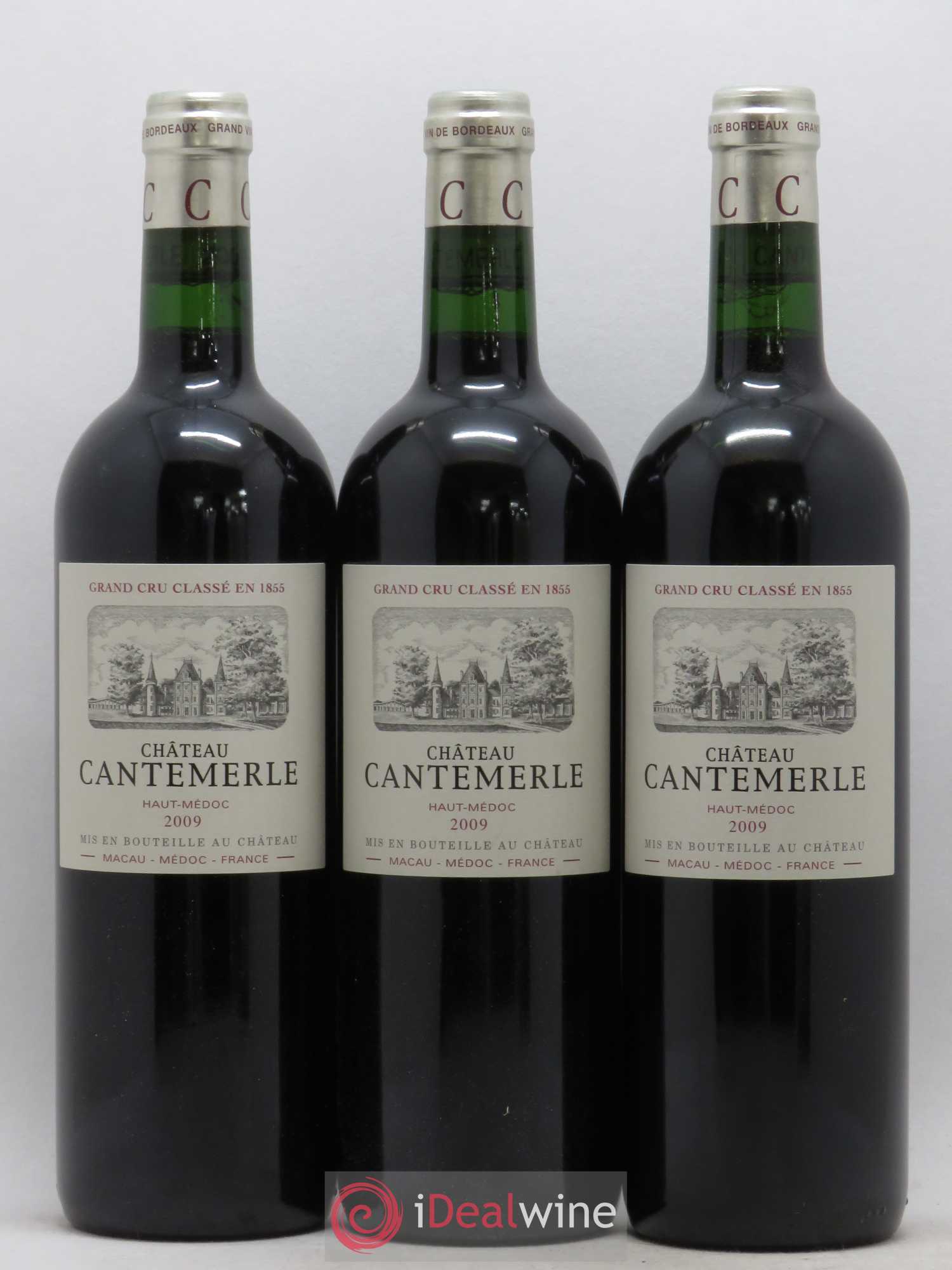 Château Cantemerle 5ème Grand Cru Classé 2009 - Lot de 6 bouteilles - 2