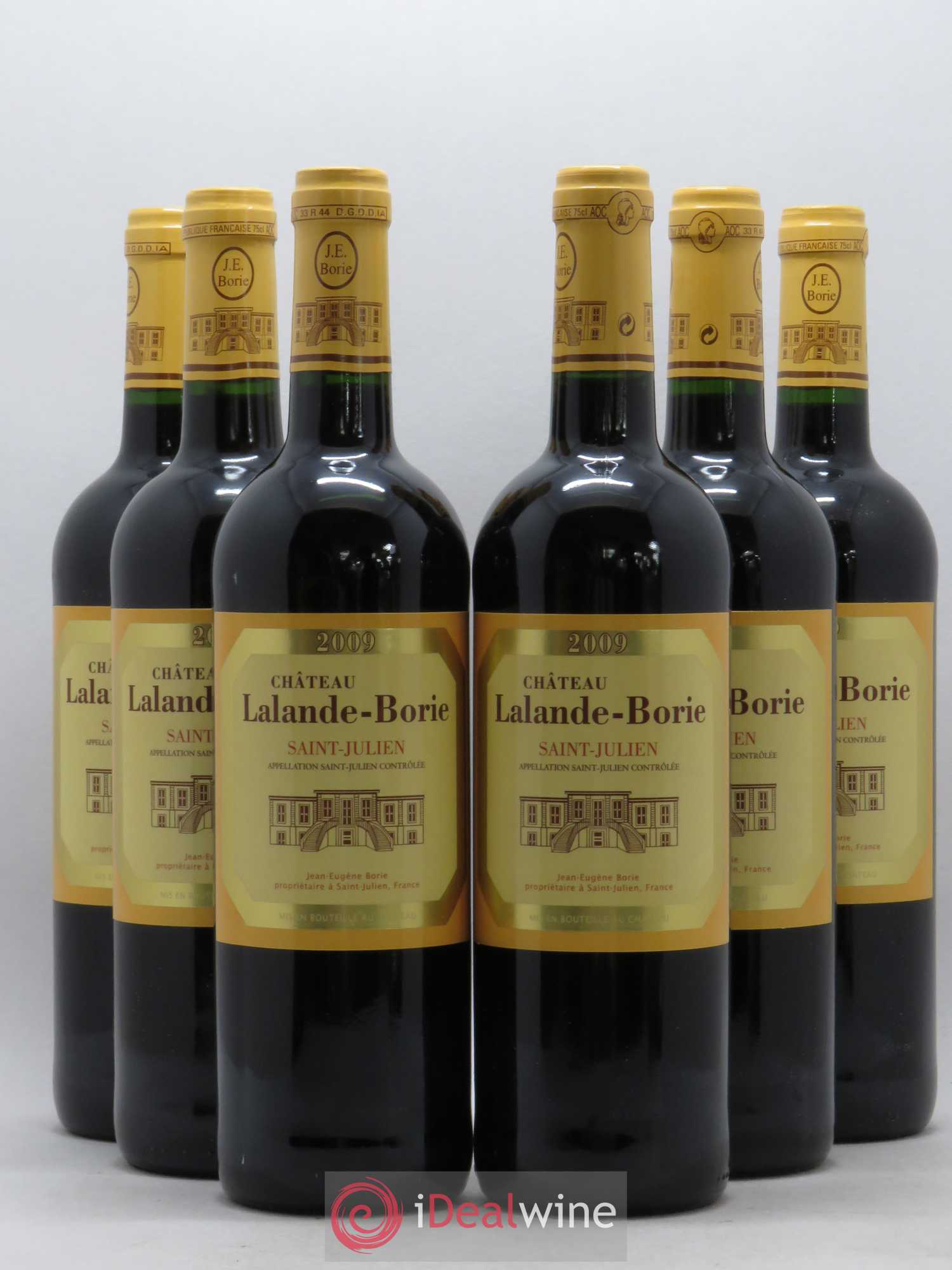 Château Lalande Borie 2009 - Lot de 6 bouteilles - 0