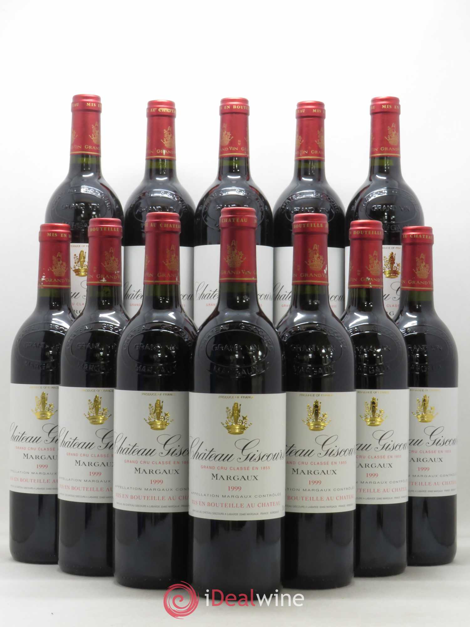 Château Giscours 3ème Grand Cru Classé 1999 - Lot de 12 bouteilles - 0