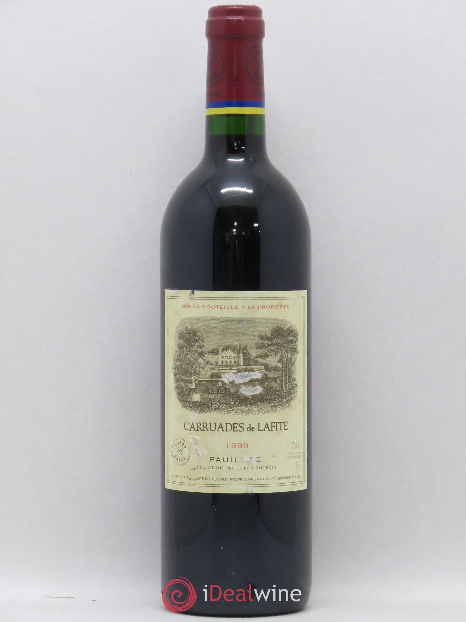 Carruades de Lafite Rothschild Second Vin 1999 - Lot de 1 bouteille - 0