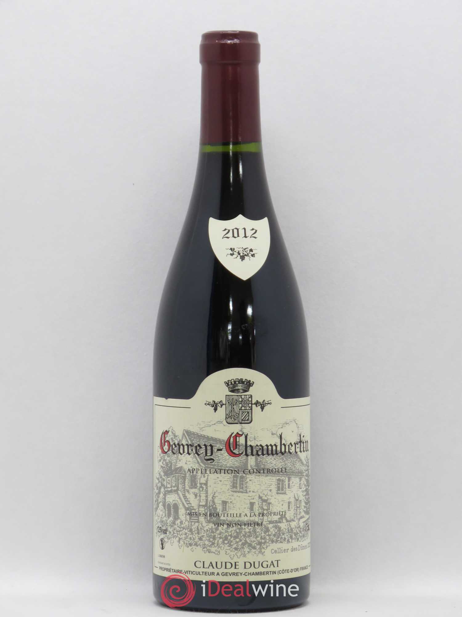 Gevrey-Chambertin Claude Dugat 2012 - Lot de 1 bouteille - 0