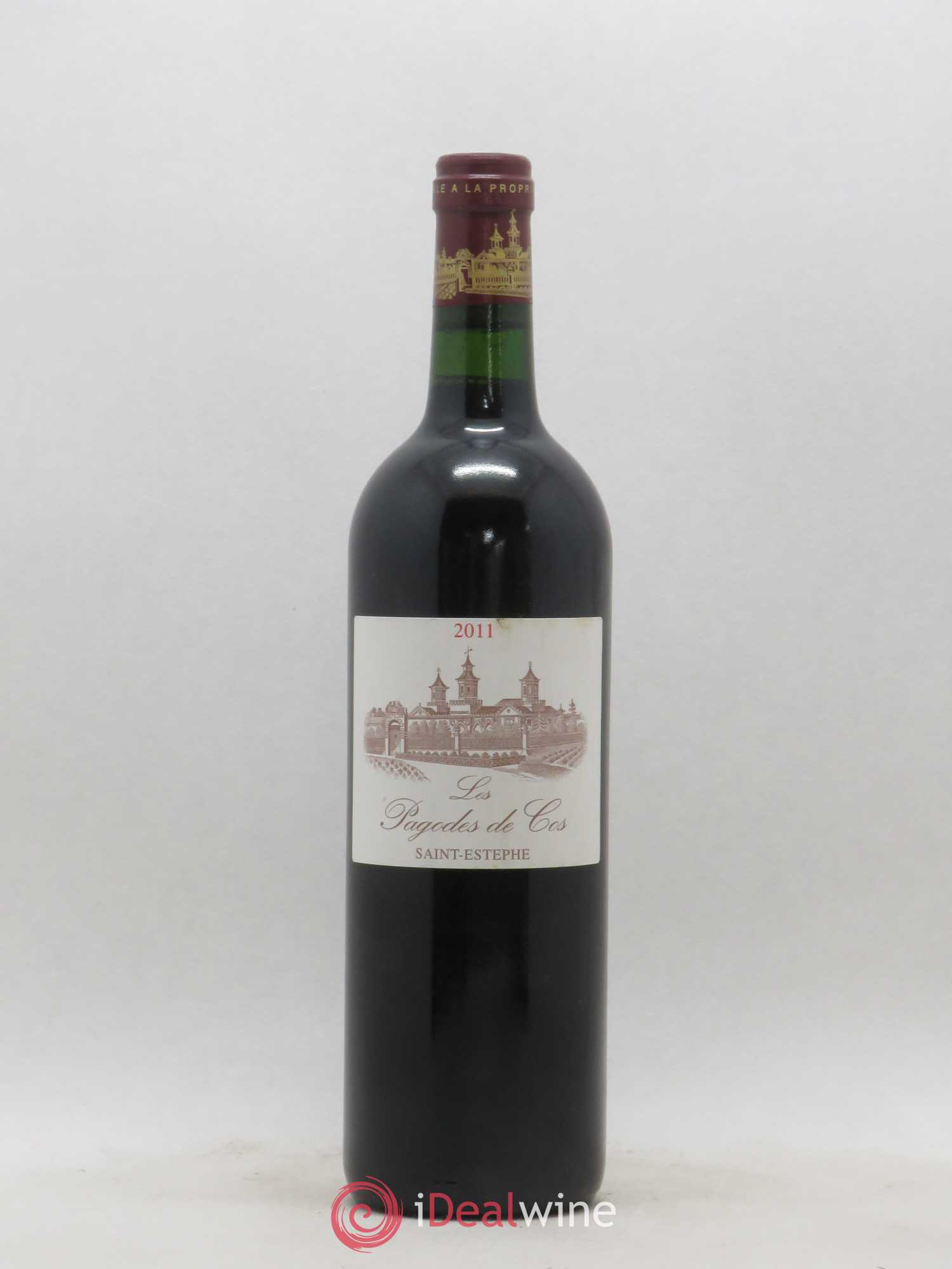 Les Pagodes de Cos Second Vin 2011 - Posten von 1 Flasche - 0