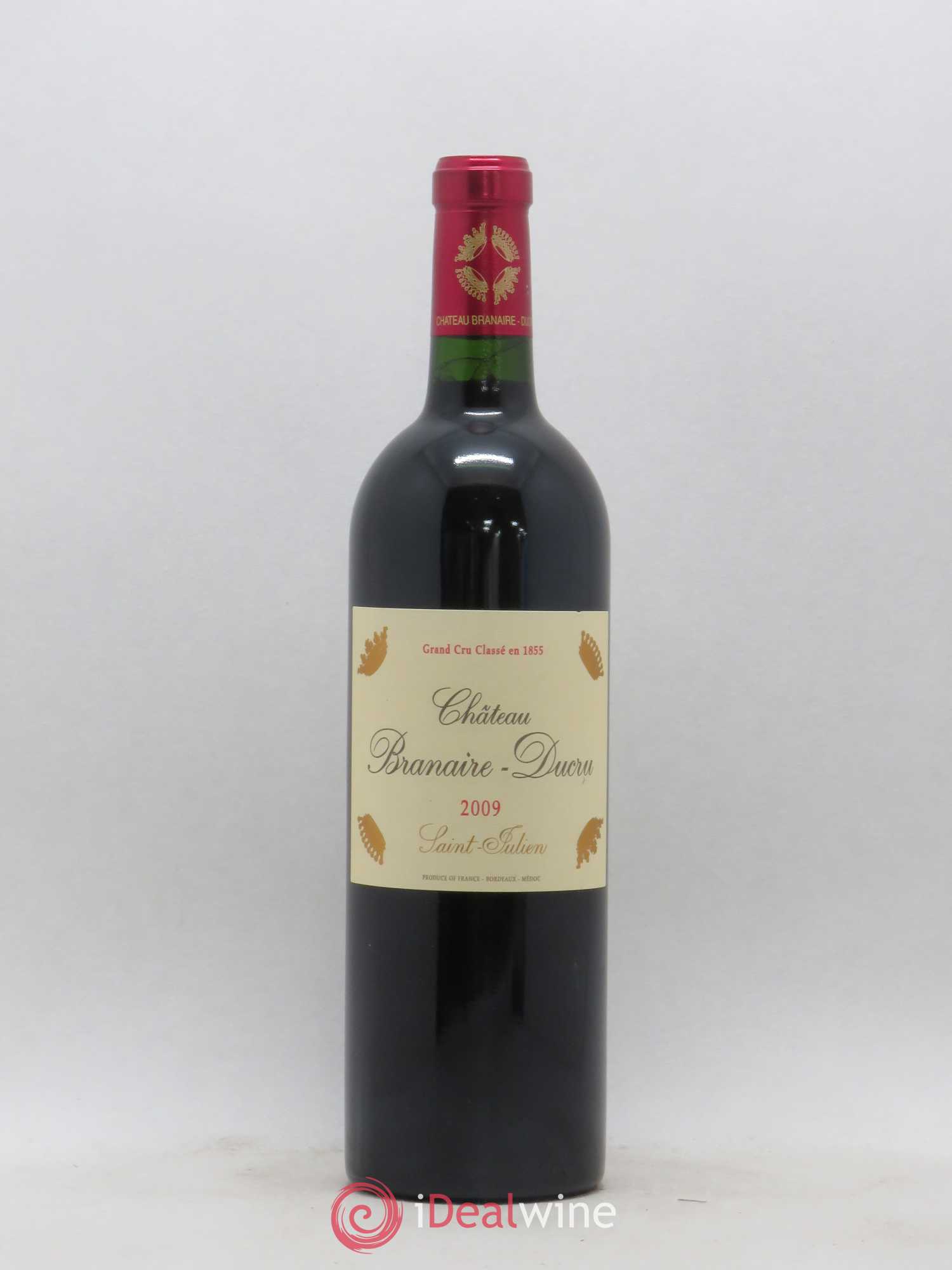 Château Branaire Ducru 4ème Grand Cru Classé 2009 - Lot de 1 bouteille - 0