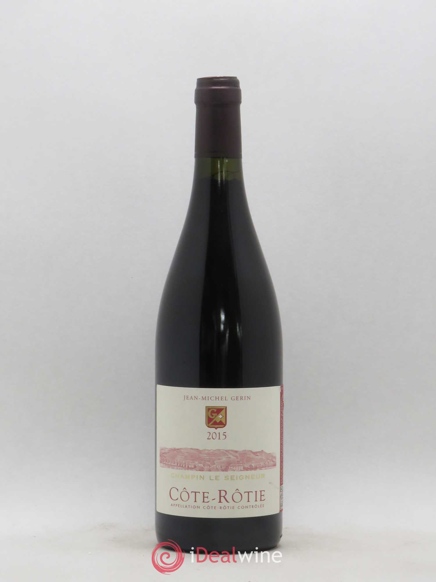 Côte-Rôtie Champin Le Seigneur Jean-Michel Gerin 2015 - Lot de 1 bouteille - 0