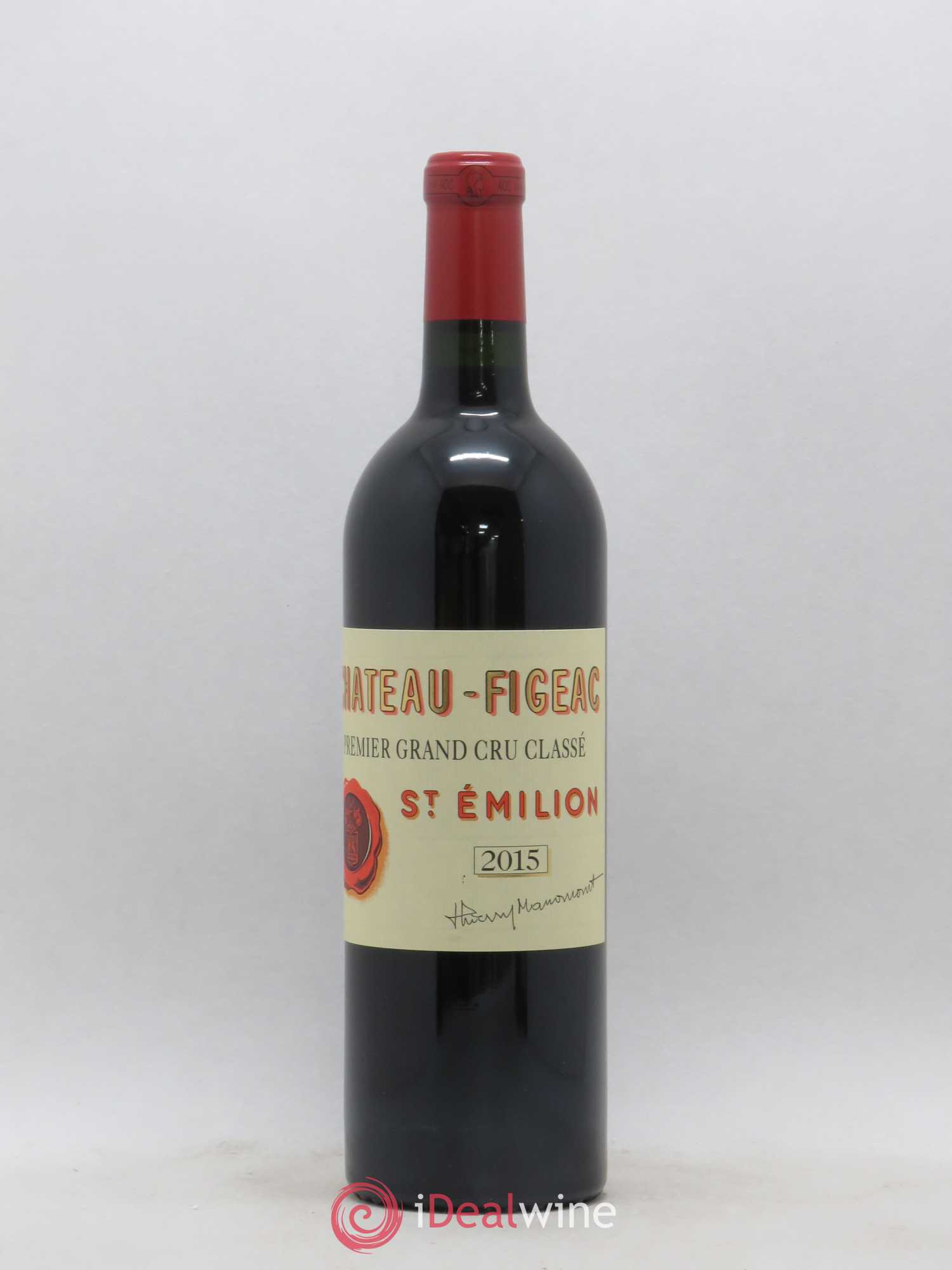 Château Figeac 1er Grand Cru Classé A 2015 - Lot de 1 bouteille - 0