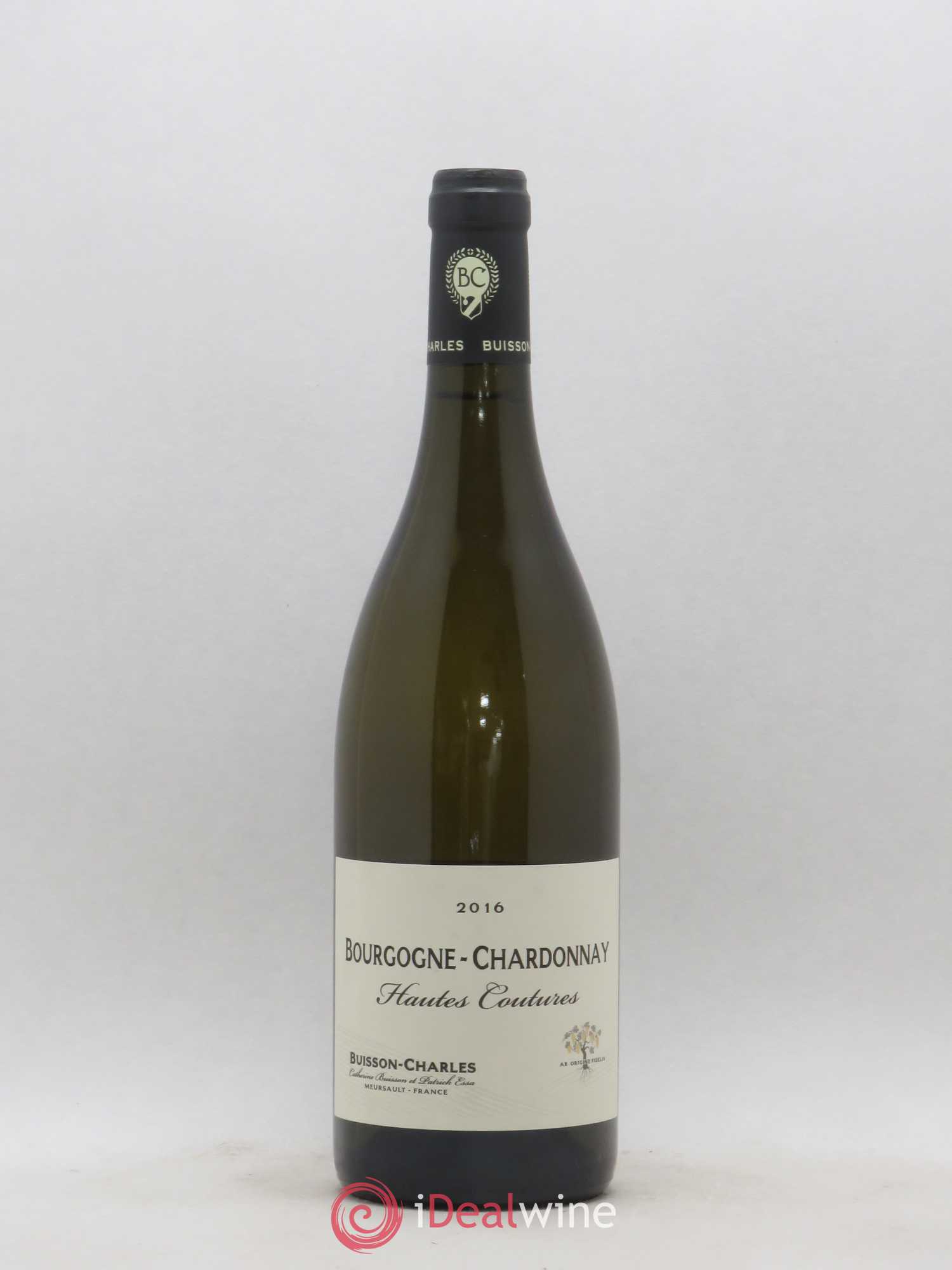 Bourgogne Chardonnay Hautes Coutures Buisson Charles 2016 - Lot de 1 bouteille - 0