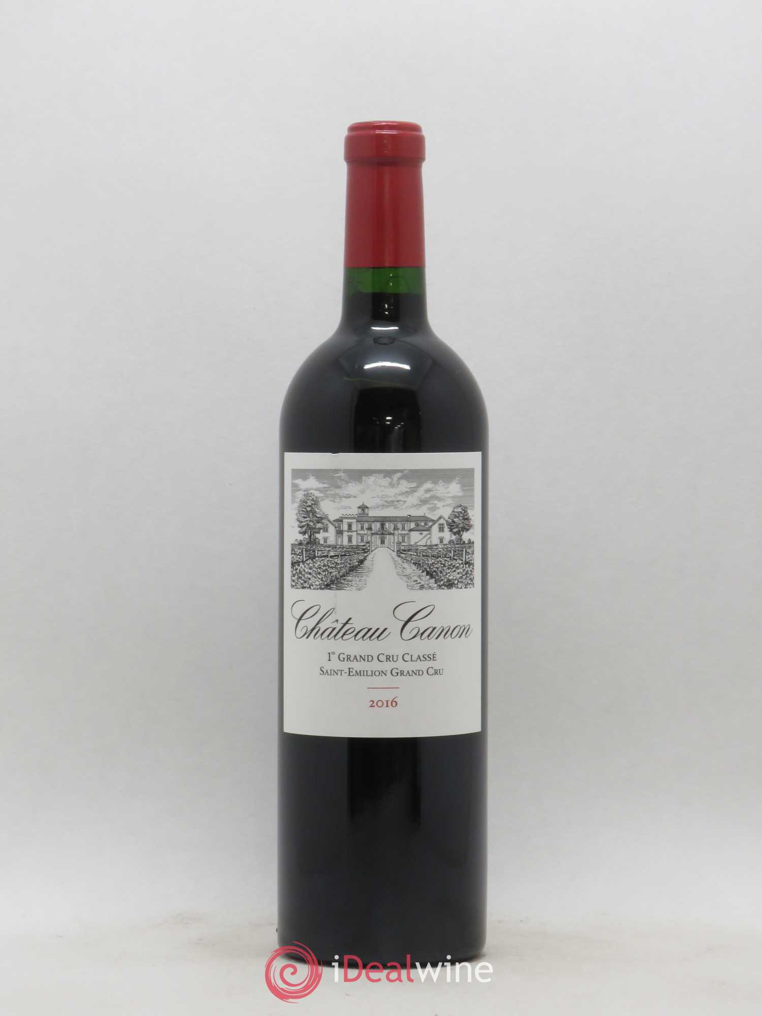 Château Canon 1er Grand Cru Classé B 2016 - Lot de 1 bouteille - 0