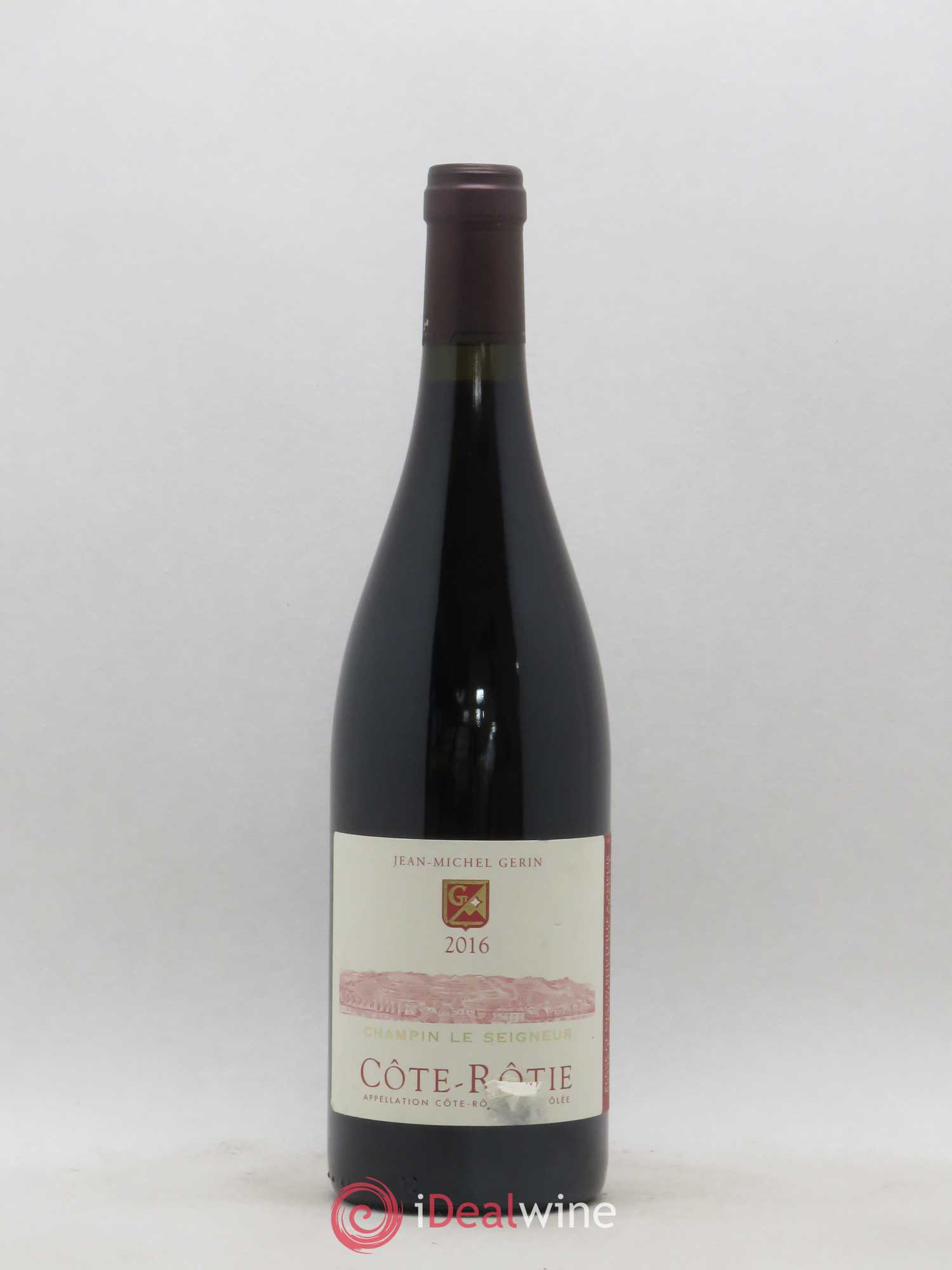 Côte-Rôtie Champin Le Seigneur Jean-Michel Gerin 2016 - Lot de 1 bouteille - 0