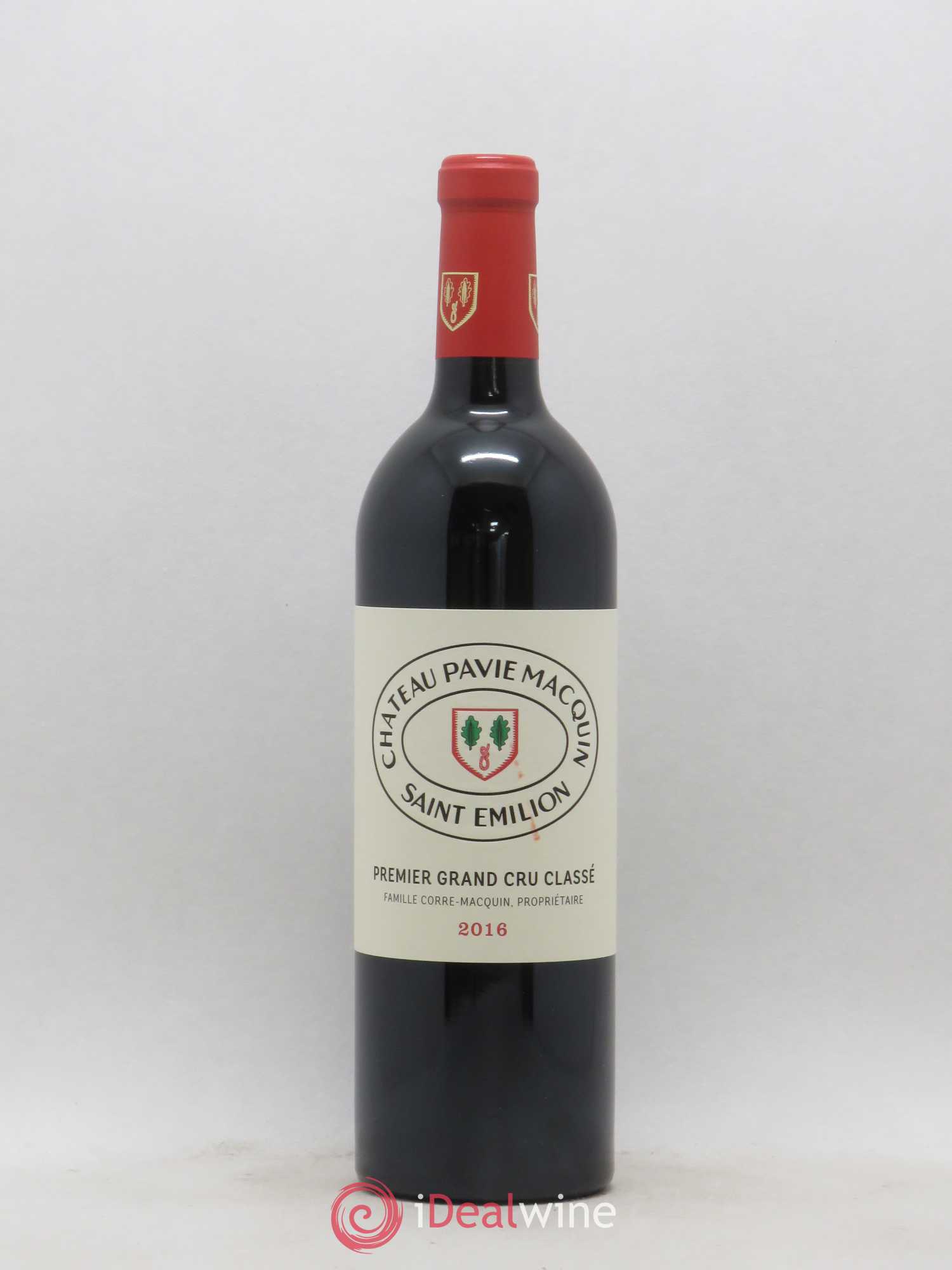 Château Pavie Macquin 1er Grand Cru Classé B 2016 - Lot de 1 bouteille - 0