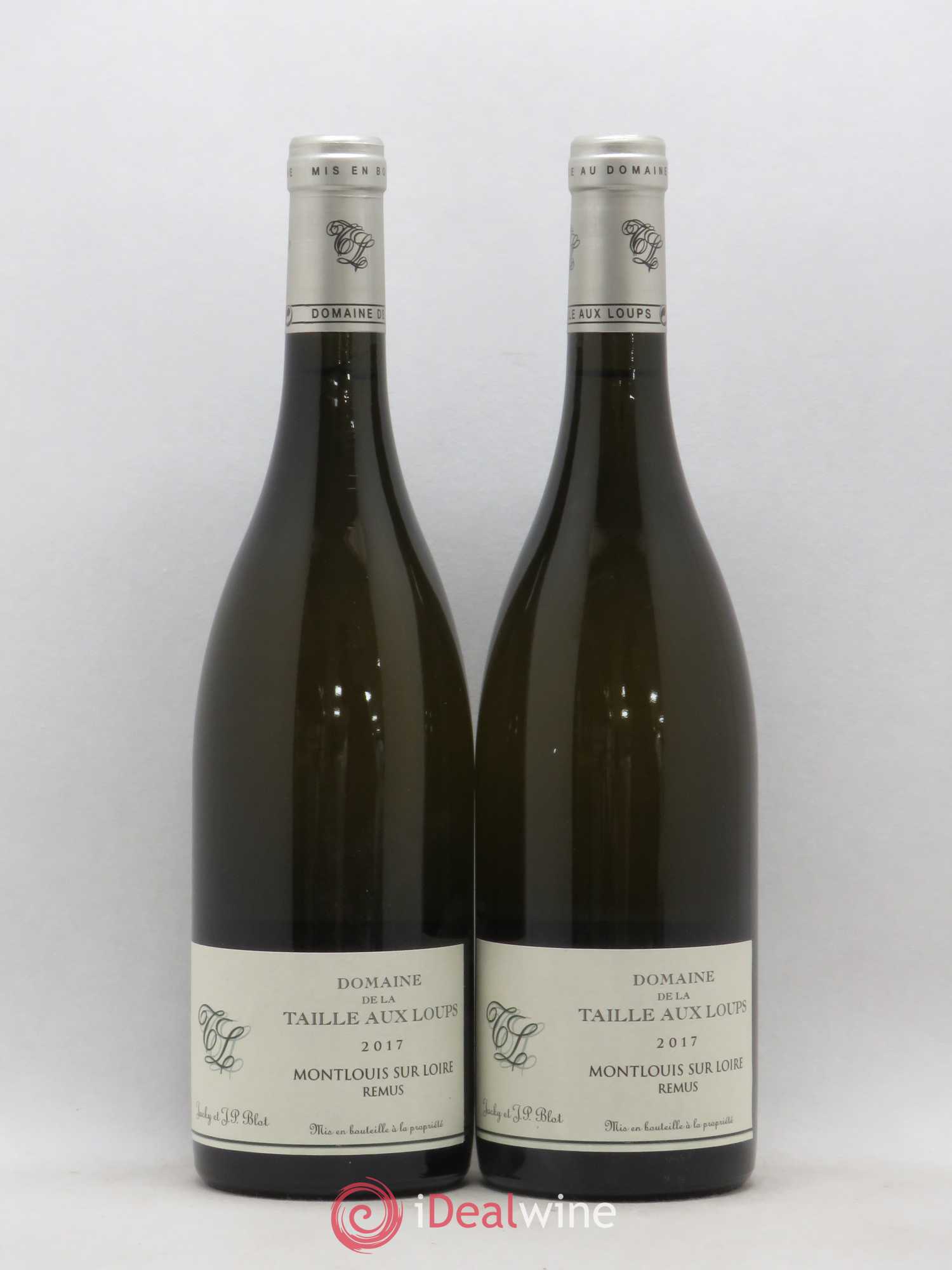 Montlouis-sur-Loire Rémus La Taille aux Loups - Jacky Blot 2017 - Lot de 2 bouteilles - 0